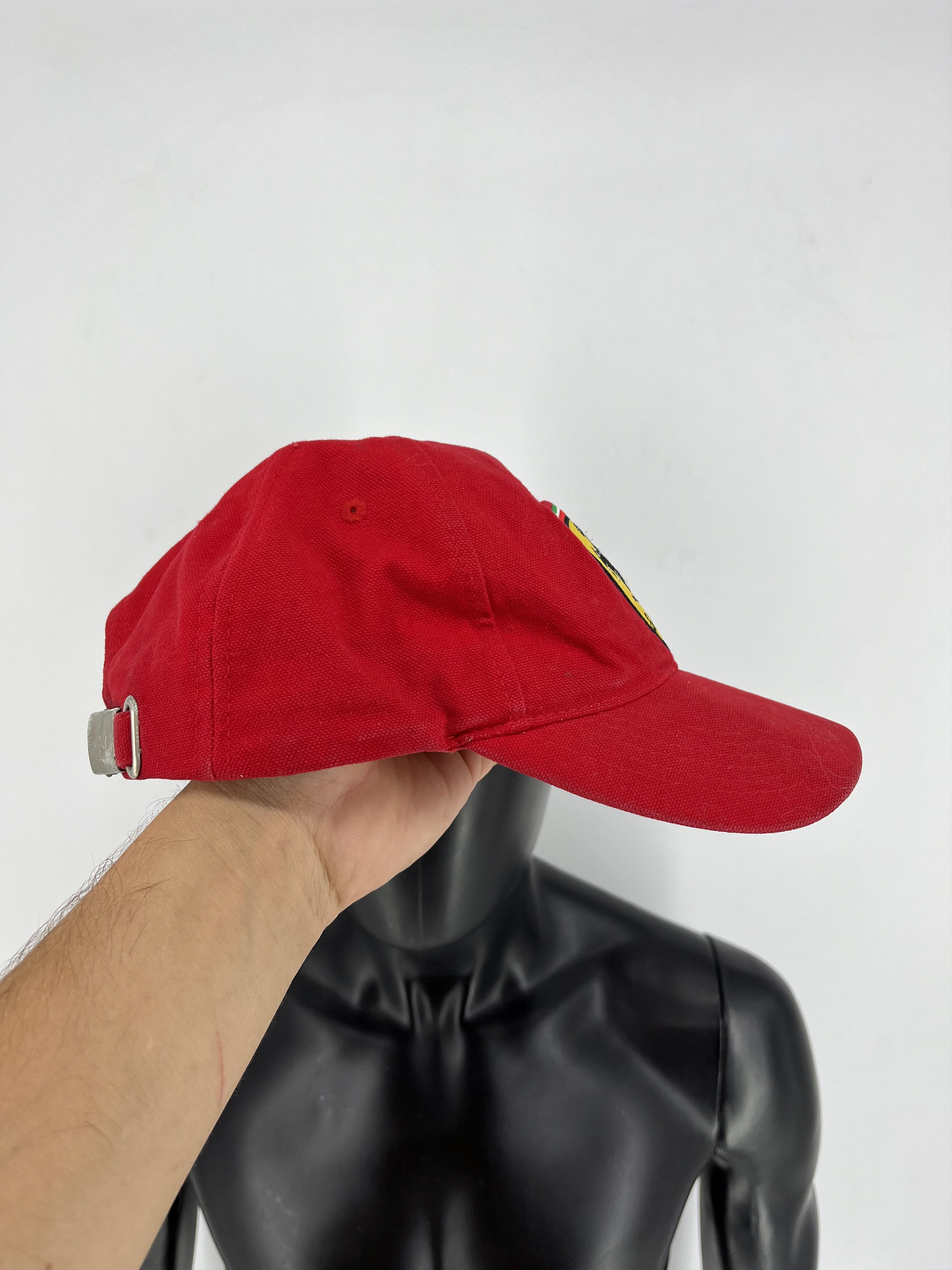 Ferrari Y2k Vintage Ferrari Racing Formula One Red Hype Hat Cap Size ONE SIZE - 3 Thumbnail