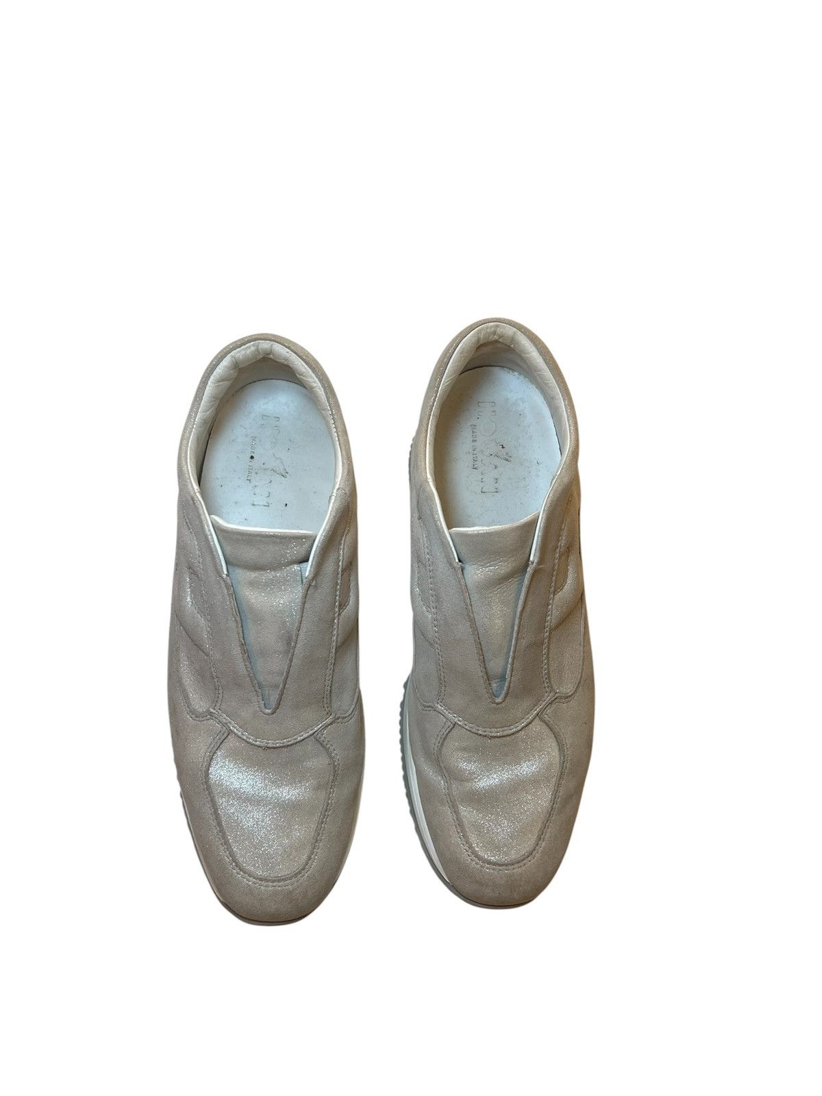 Hogan HOGAN silver sneakers Size US 9 / IT 39 - 1 Thumbnail