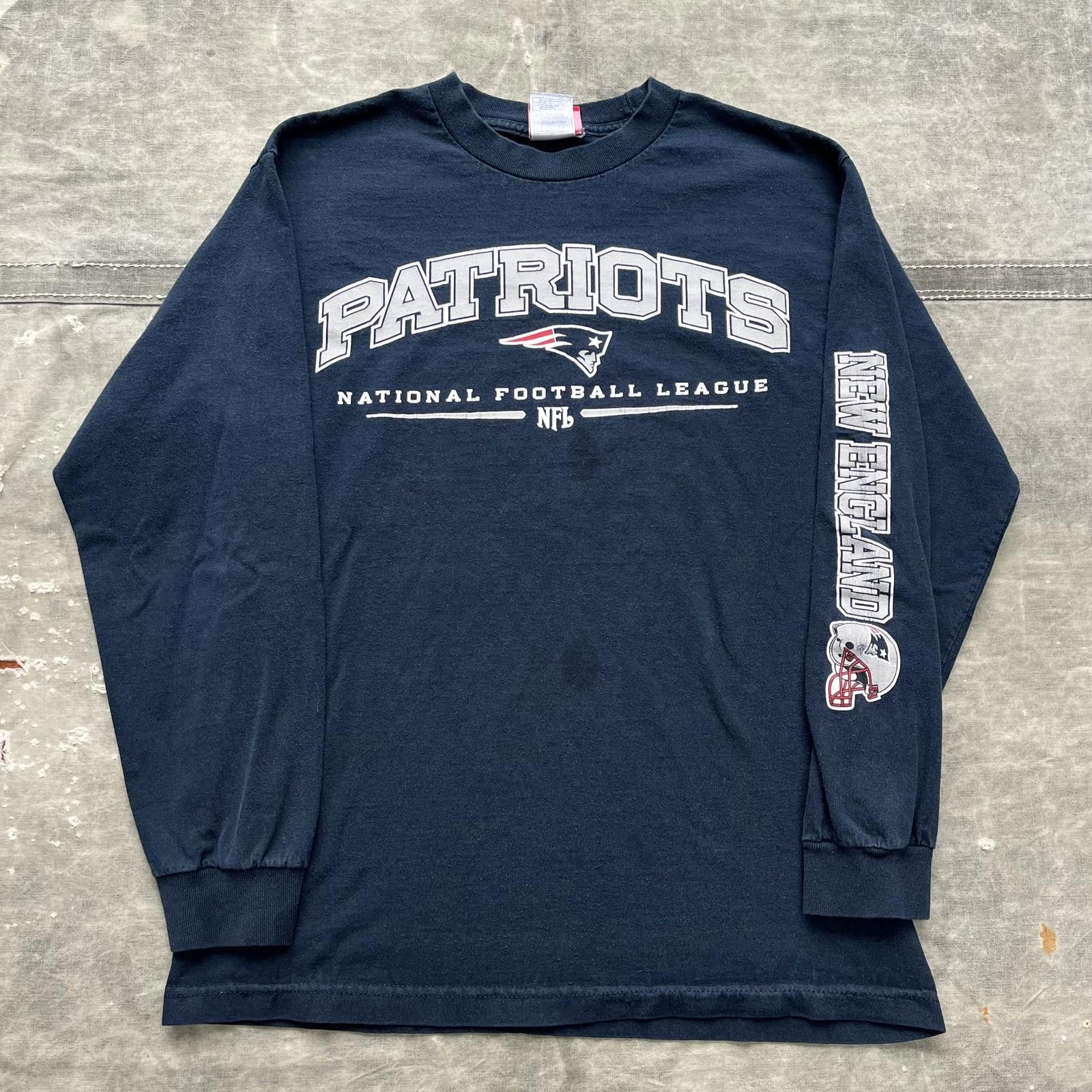 NFL × Vintage Vintage Y2K New England Patriots Tom Brady NFL Shirt Size US M / EU 48-50 / 2 - 1 Thumbnail