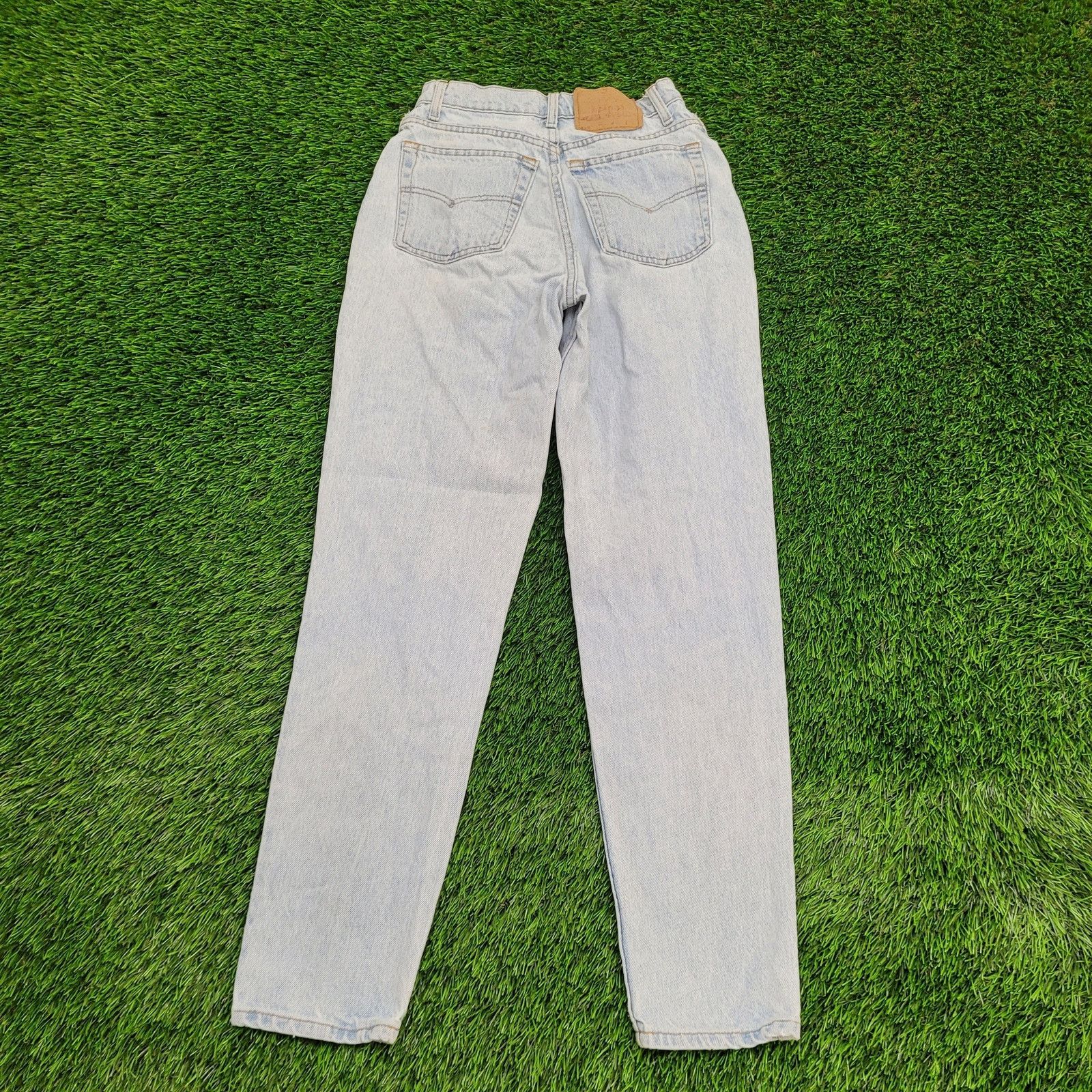 Levi's VTG LEVIS 512 Highrise Jeans Womens 4 26x30 USA Light Wash Size 27" / US 4 / IT 40 - 3 Thumbnail