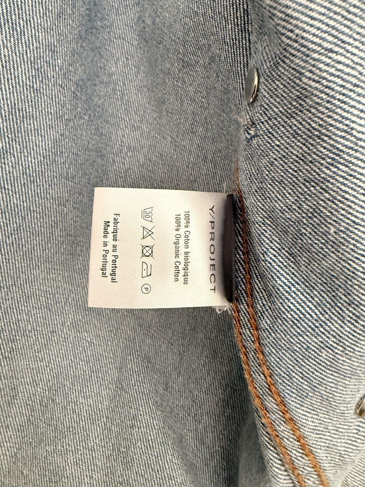 Y/Project Y/Project Snap Off Denim Shirt & Jeans Size US 32 / EU 48 - 10 Thumbnail