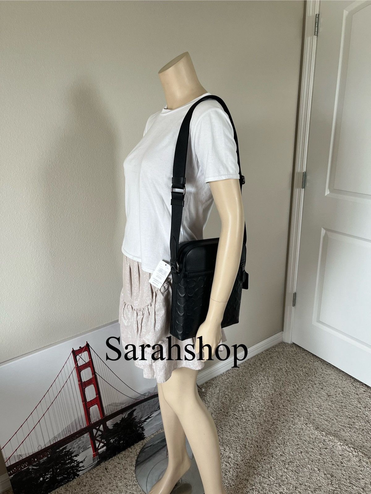 Coach Coach Houston Flight Bag In Signature Leather Size ONE SIZE - 10 Thumbnail