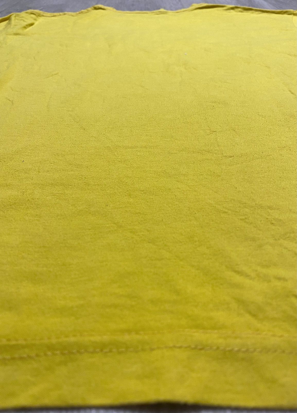 SSUR SSUR Big Print Box Logo Streetwear Yellow Cotton T-shirt Tee Size US S / EU 44-46 / 1 - 13 Thumbnail
