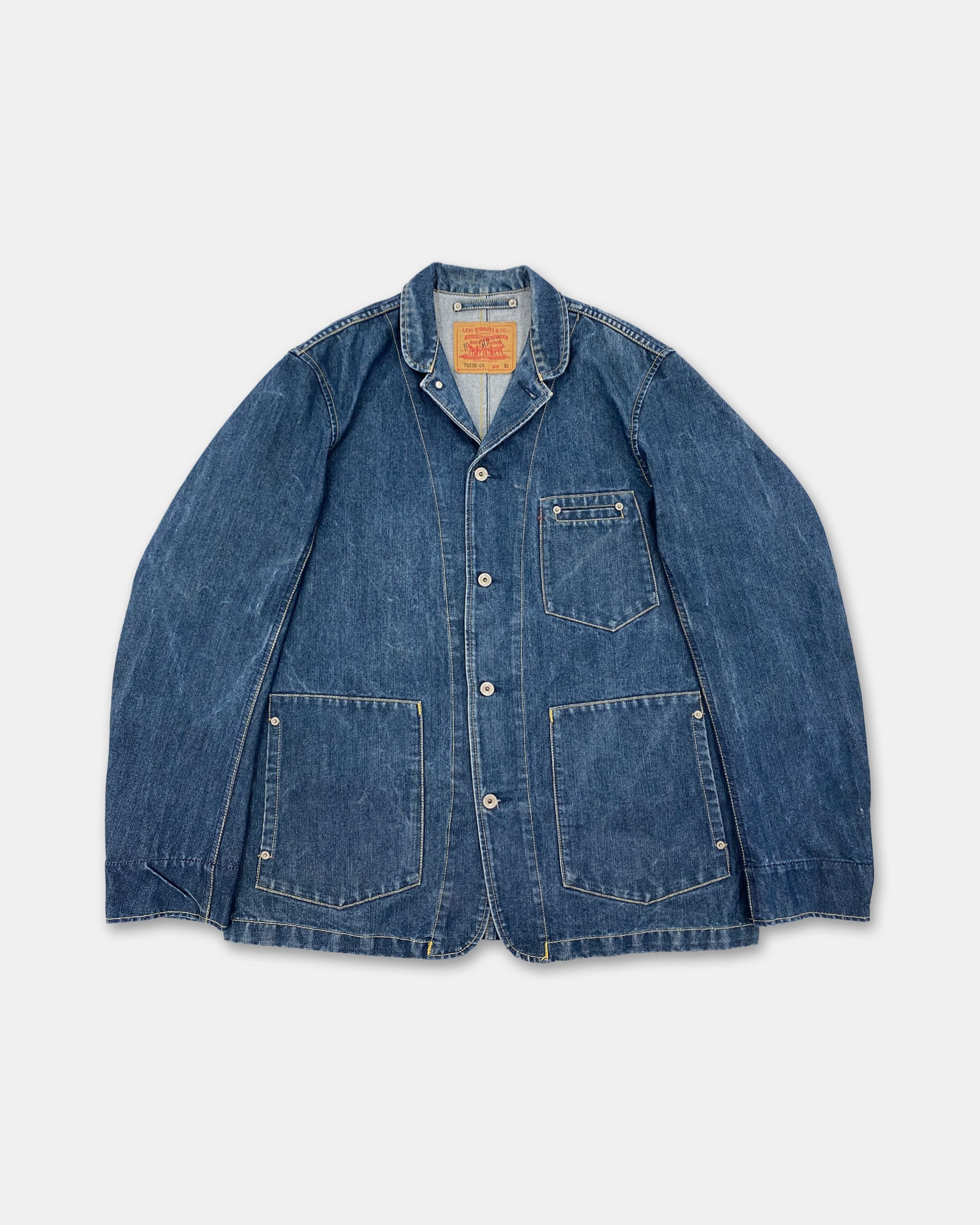 Levi's × Vintage 1990s Sample Denim Jacket Size US XL / EU 56 / 4 - 1 Thumbnail