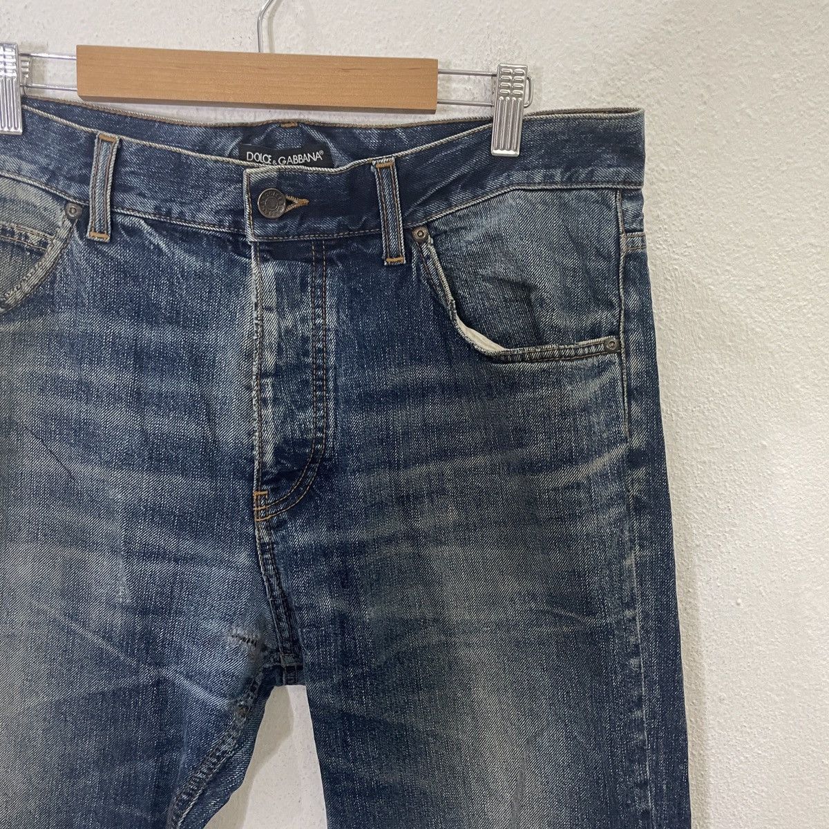 Dolce & Gabbana Vintage Dolce & Gabbana Italian Denim Jean Size US 34 / EU 50 - 2 Thumbnail