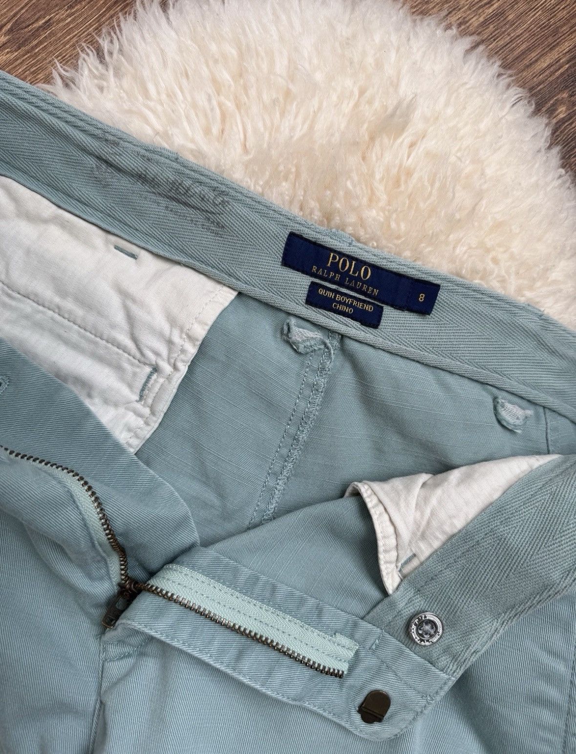 Polo Ralph Lauren Polo Ralph Lauren chino pants size 8 Quinn boyfriend fit Size US 31 - 6 Thumbnail