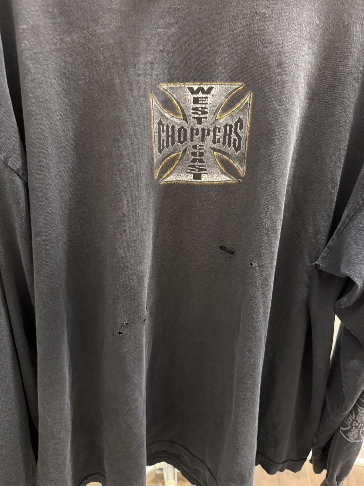 West Coast Choppers Vintage Westcoast Chopper Longsleeve Size US XL / EU 56 / 4 - 3 Thumbnail