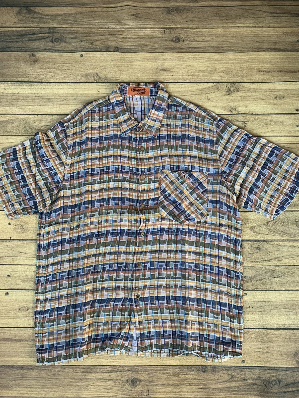 Missoni Missoni uomo vintage shirt Size US L / EU 52-54 / 3 - 1 Thumbnail