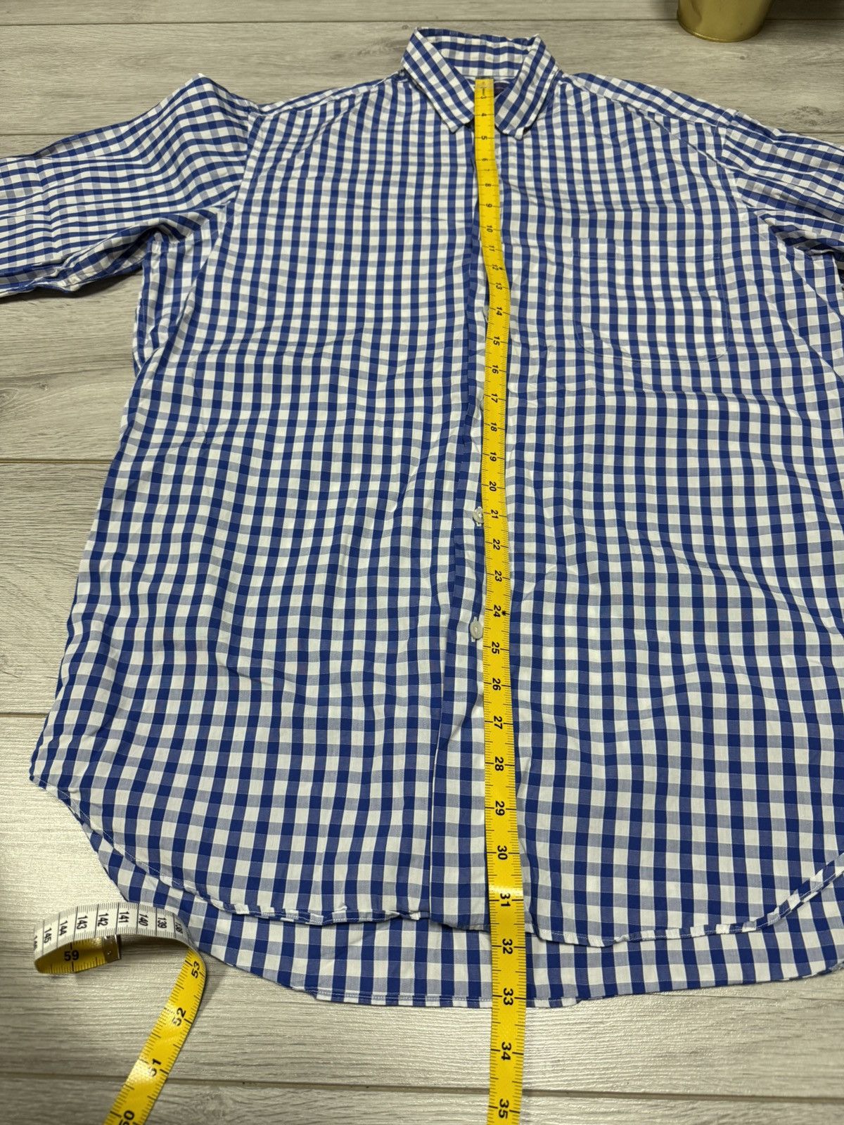 Ralph Lauren Purple Label Ralph Lauren POLO Purple Label shirt check mesh Size US L / EU 52-54 / 3 - 10 Thumbnail