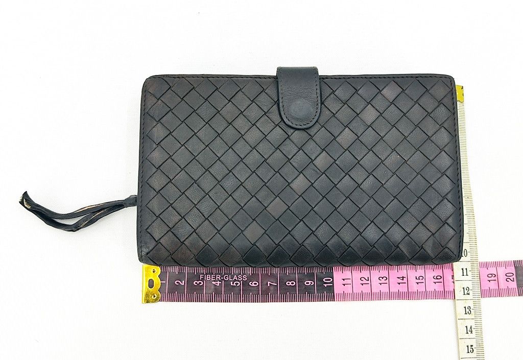 Bottega Veneta BOTTEGA VENETA button intrecciato bi-fold wallet A200 Size ONE SIZE - 16 Thumbnail