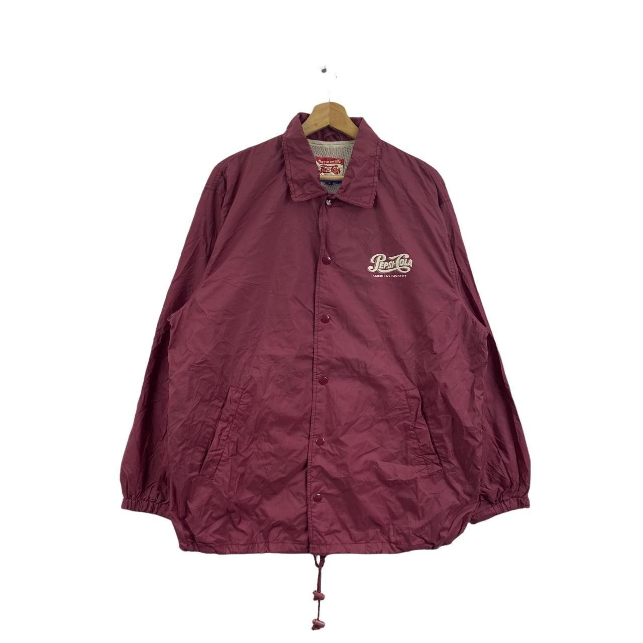 Pepsi Vtg 90’ PEPSI COLA BEVERAGES Outdoor Jacket Windbreaker Size US L / EU 52-54 / 3 - 1 Thumbnail