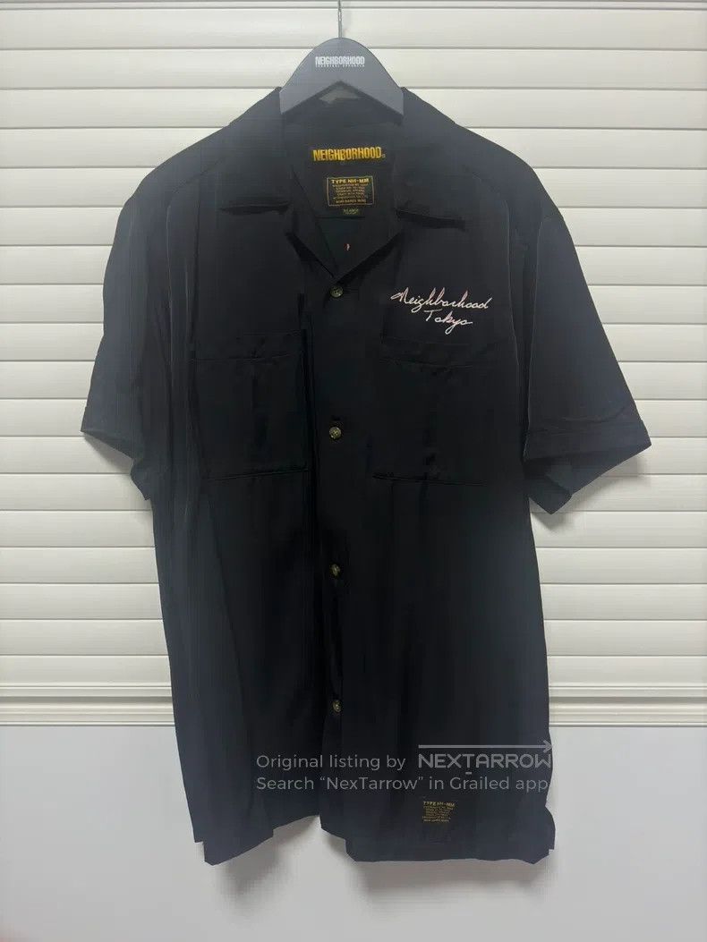 Neighborhood Neighborhood Embroidered Short Sleeve Shirt Size US XL / EU 56 / 4 - 1 Thumbnail