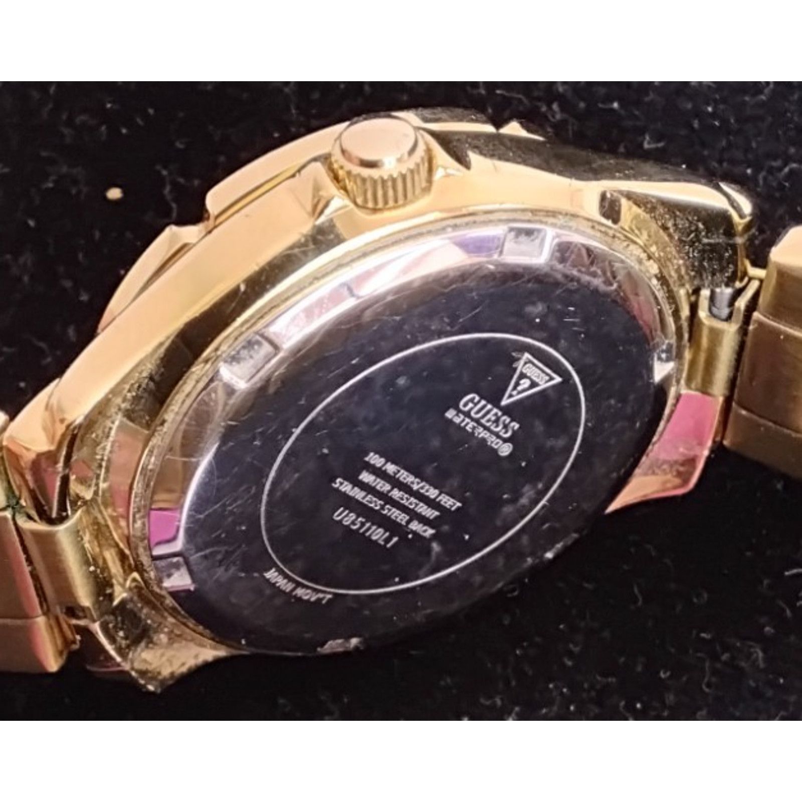 Guess Guess WaterPro Ladies Watch U85110L1 Gold Color Size ONE SIZE - 12 Thumbnail