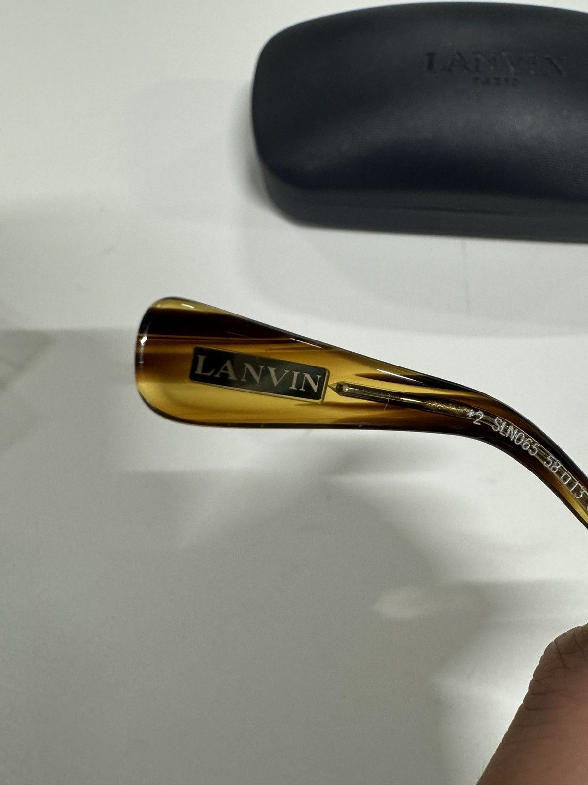 Lanvin Lanvin Aviator Sunglasses 500$ Size ONE SIZE - 5 Thumbnail