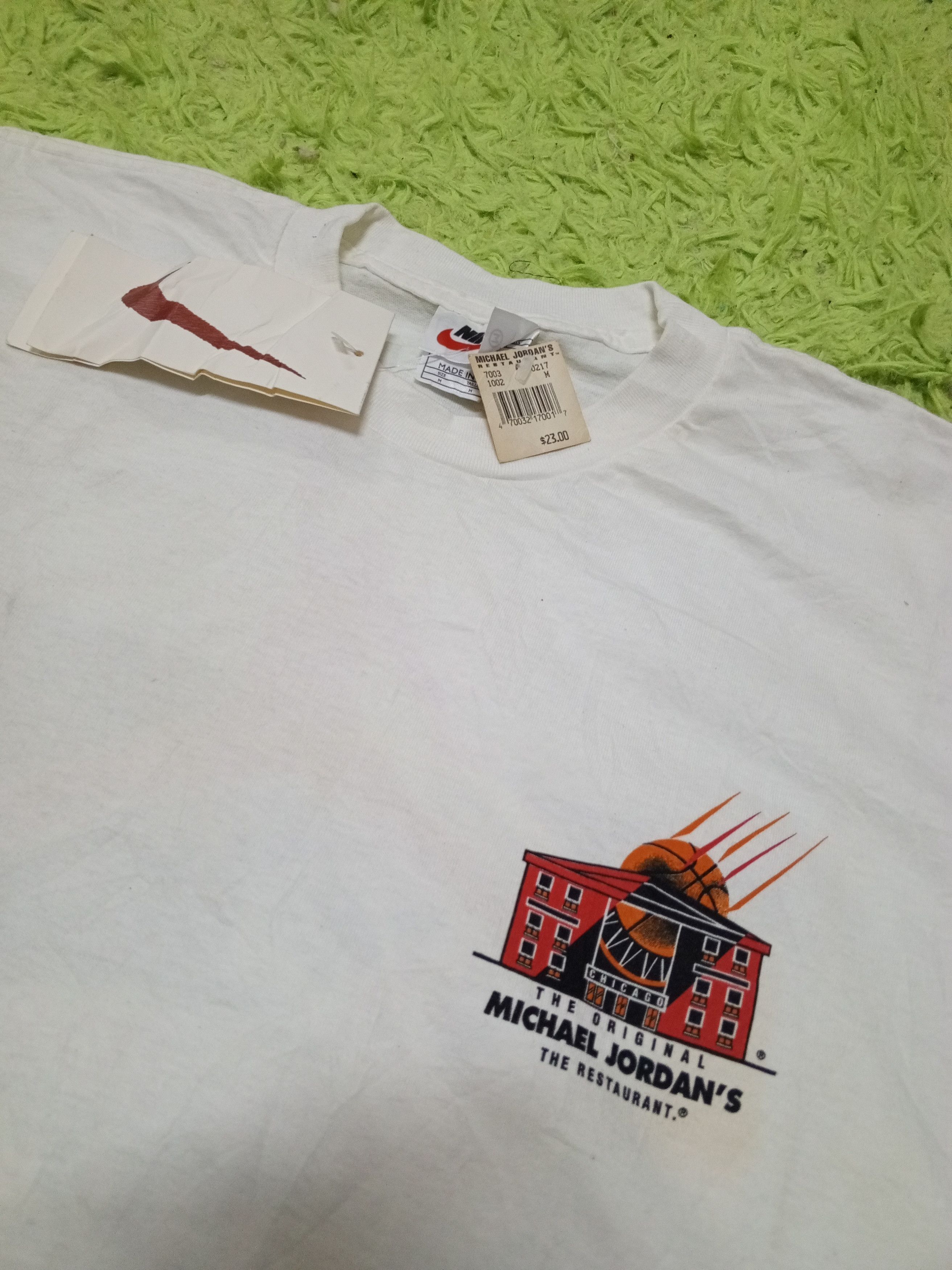 Nike × Vintage NIKE MICHAEL JORDAN'S CHICAGO RARE Size US XL / EU 56 / 4 - 5 Thumbnail