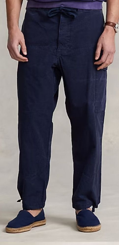 Polo Ralph Lauren Polo Ralph Lauren Regatta Naval Edition Canvas Trouser Size US 33 - 14 Thumbnail