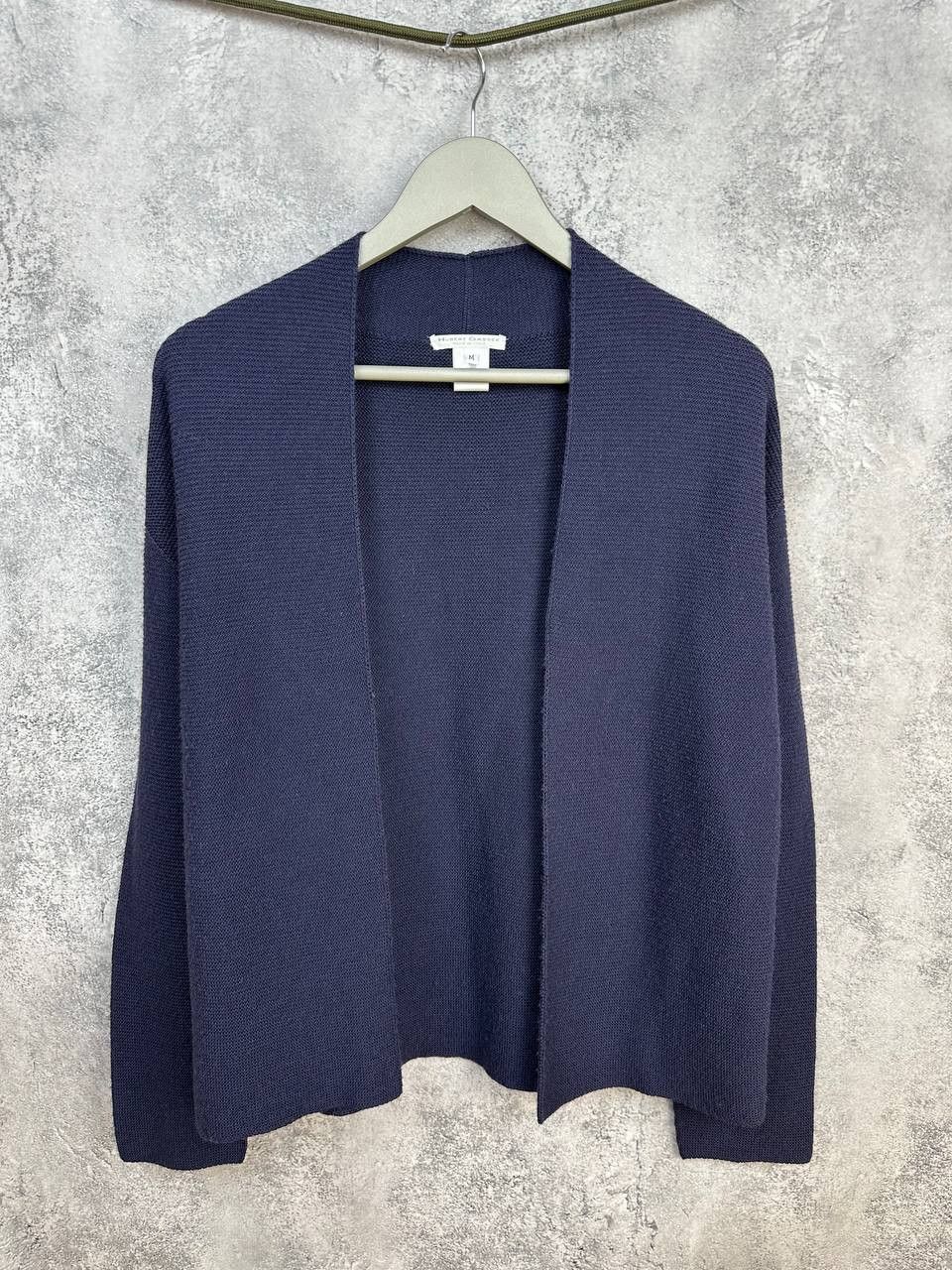 Other Hubert Gasser Open Front Lana Wool Knit Cardigan Sweater Size M / US 6-8 / IT 42-44 - 1 Thumbnail