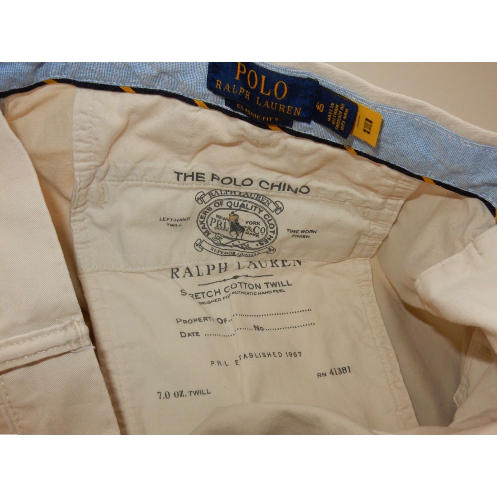 Polo Ralph Lauren Polo Ralph Lauren Shorts Mens 40 Khaki Chino Cotton Ivory Polo Ralph Lauren Shorts Mens 40 Khaki Chino Cotton Ivory Size US L / EU 52-54 / 3 - 4 Thumbnail