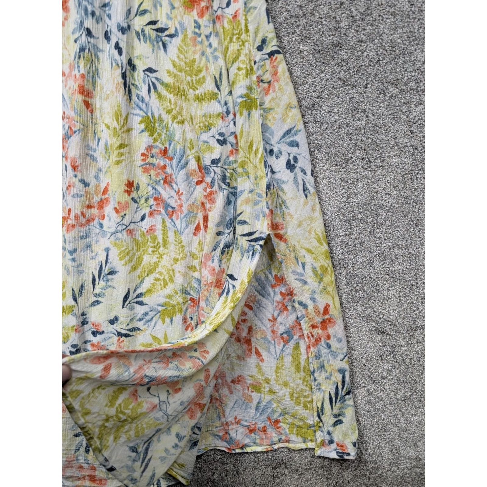 Vintage VINTAGE Woman Within Sundress 1X Plus Floral Boho Chic Cottagecore Summer Vacation Flowy Size XL / US 12-14 / IT 48-50 - 6 Thumbnail