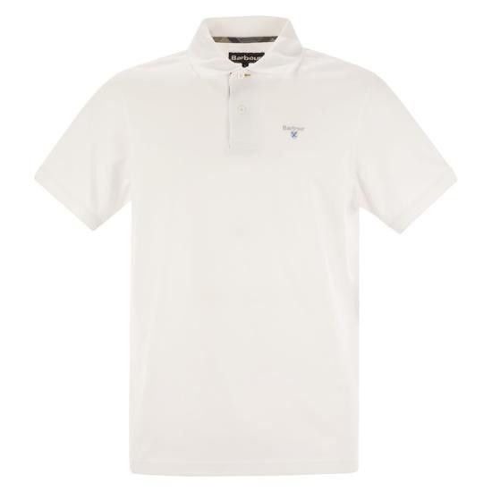 Barbour BARBOUR Men Polo Shirts MML0012 WHITE Size US L / EU 52-54 / 3 - 1 Thumbnail
