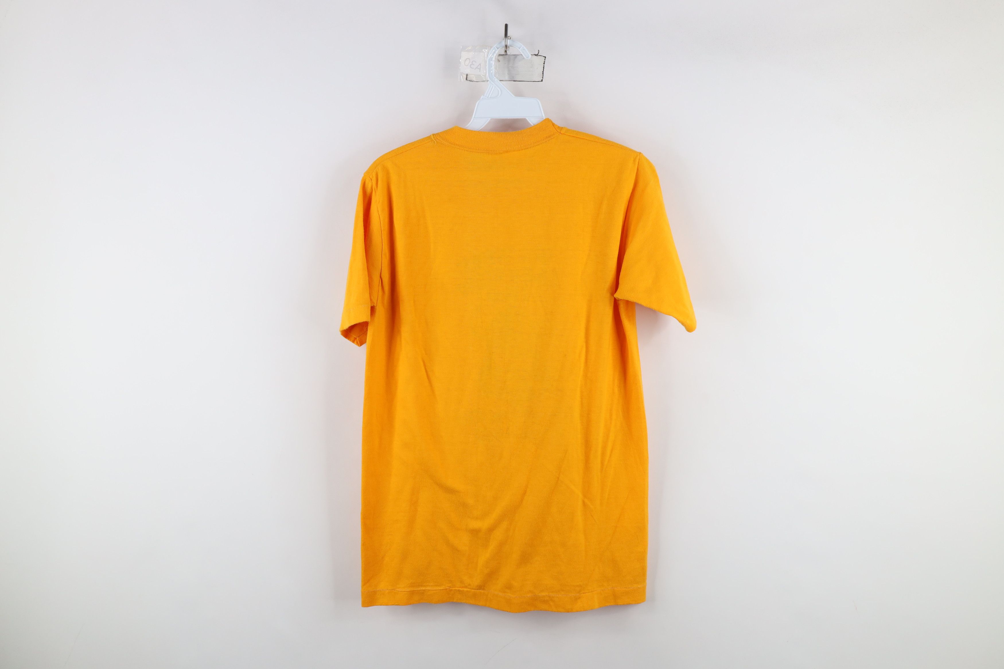 Vintage Vintage 80s High School 20th Reunion T-Shirt Gold USA Size M / US 6-8 / IT 42-44 - 10 Thumbnail
