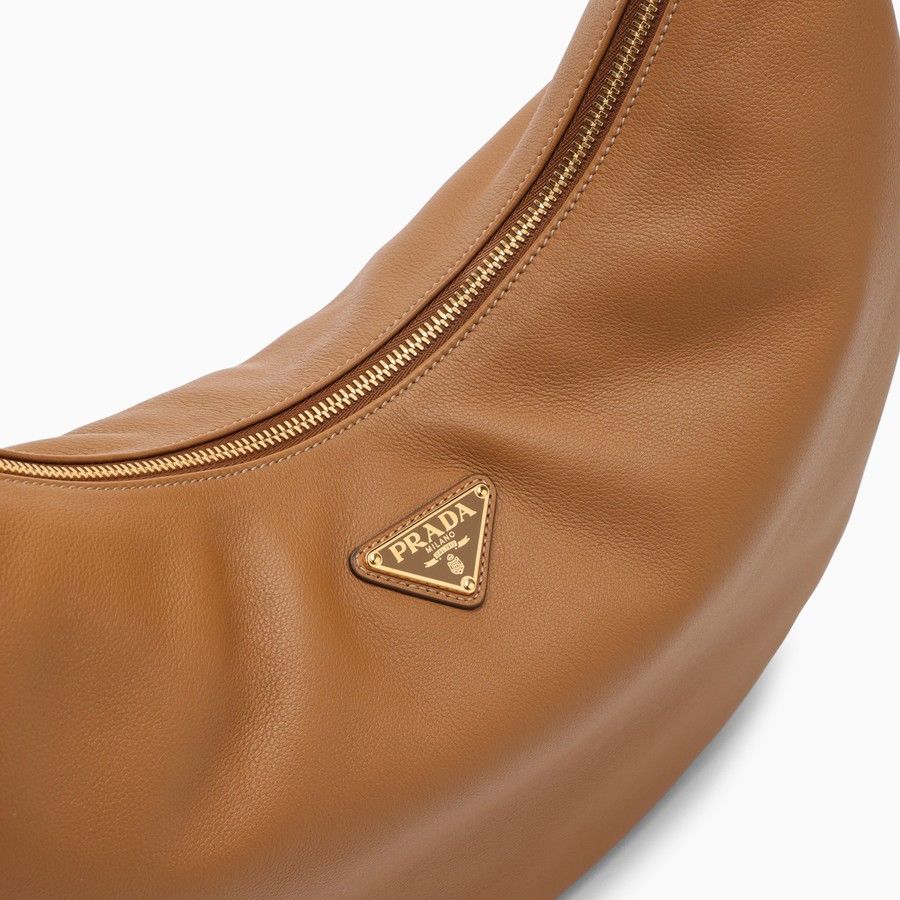 Prada o1d2blof0924 Size : OS / Leather Shoulder Bag In Brown Size ONE SIZE - 5 Thumbnail