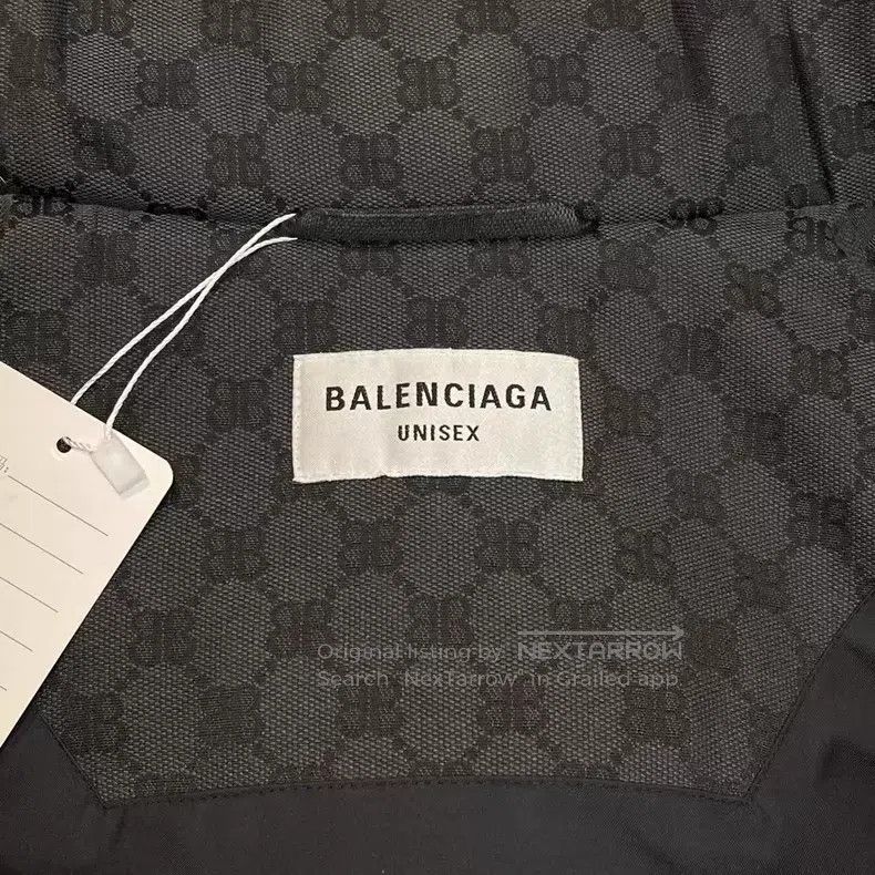 Balenciaga Balenciaga Monogrammed Foulard Puffer Vest Size XXS / US 00 / IT 34 - 3 Thumbnail