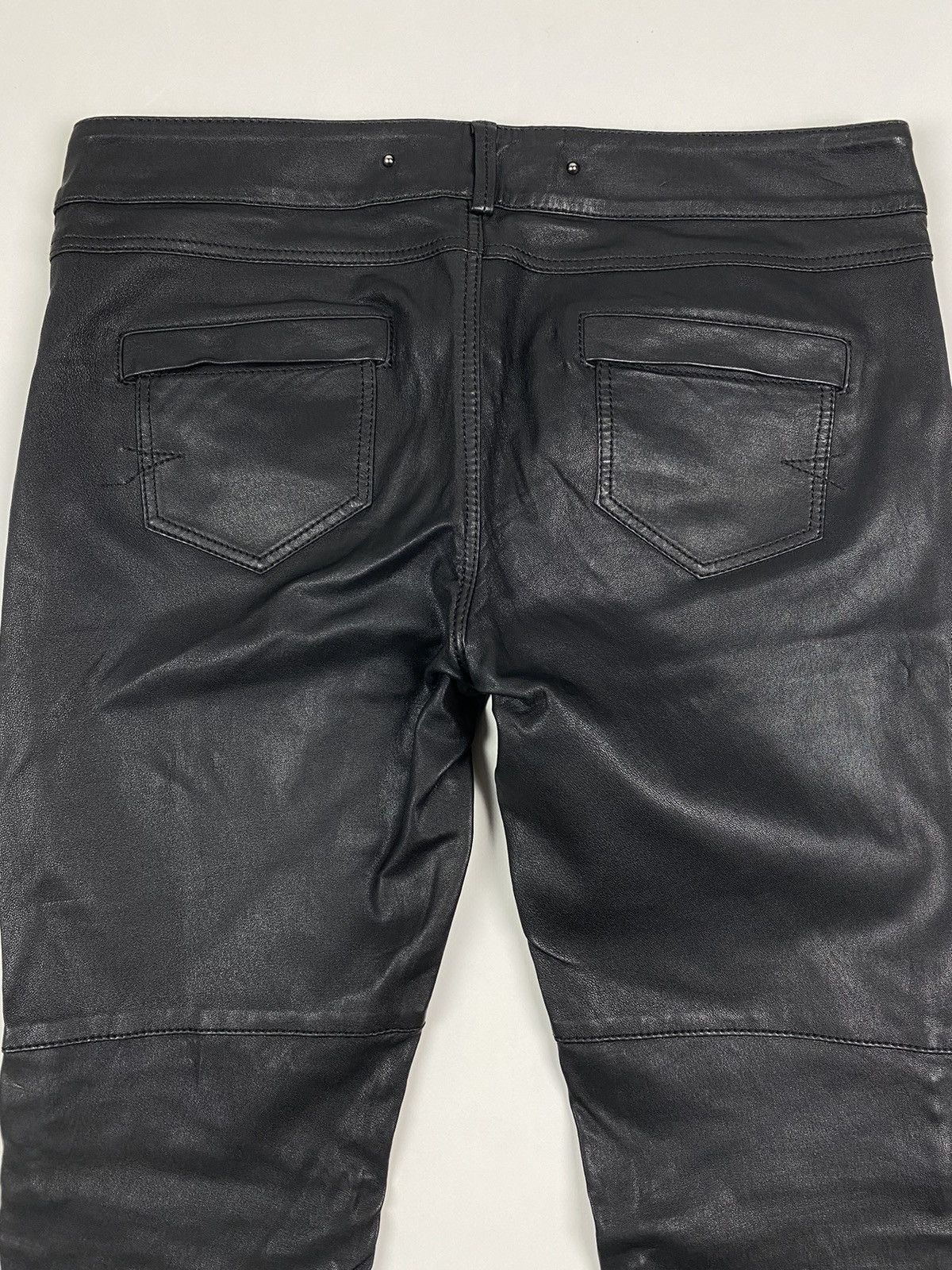 Other WMNS Barbara Bui Leather Biker Pants Size 27" / US 4 / IT 40 - 13 Thumbnail