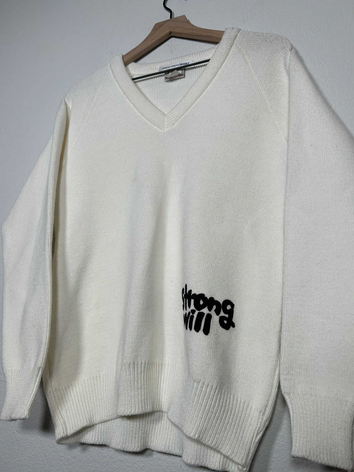 Comme des Garcons Strong Will Knit Sweater Size US S / EU 44-46 / 1 - 2 Thumbnail
