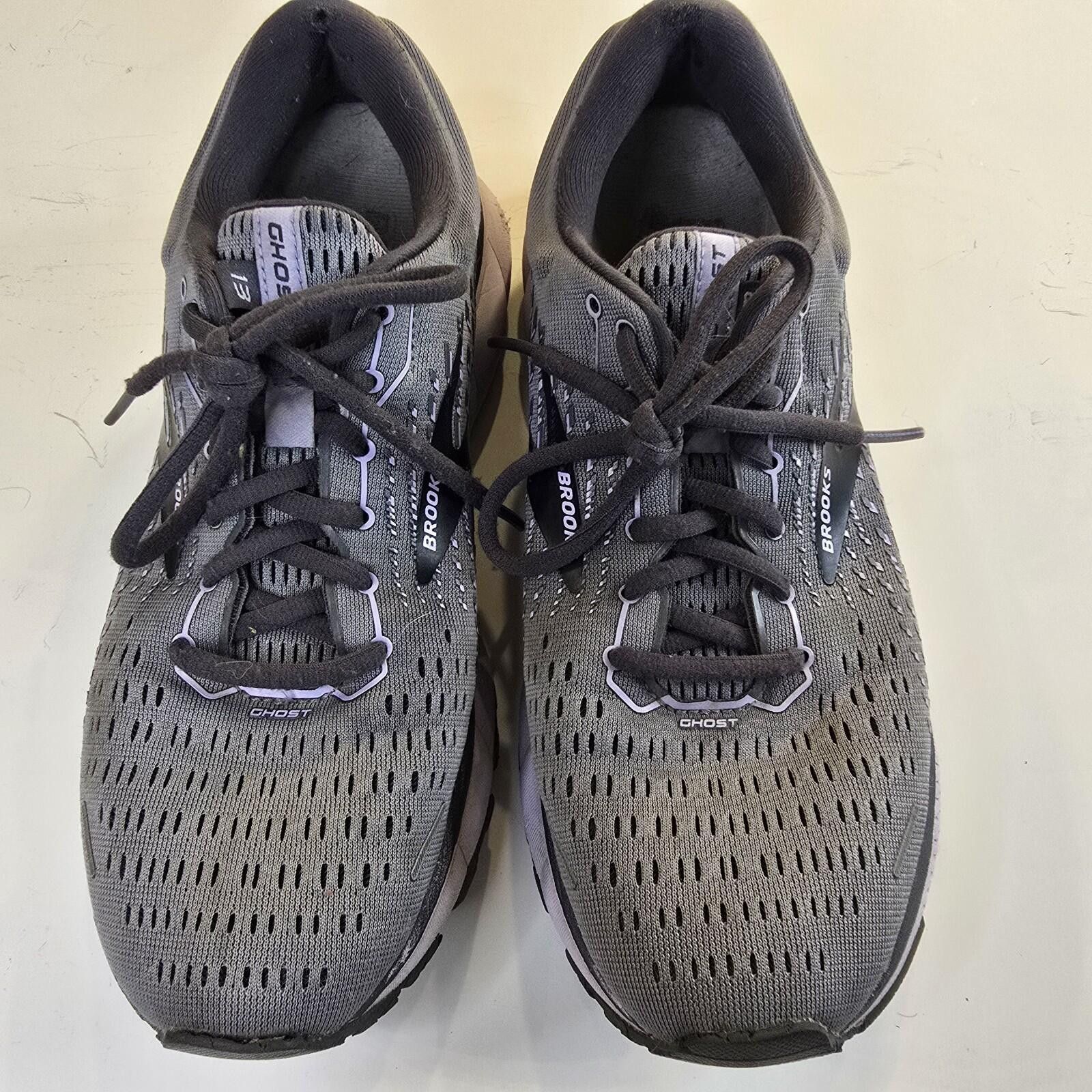 Brooks Womens Brooks Ghost 13 - Size 9 Running Shoes Blue/Gray Size US 9 / IT 39 - 4 Thumbnail