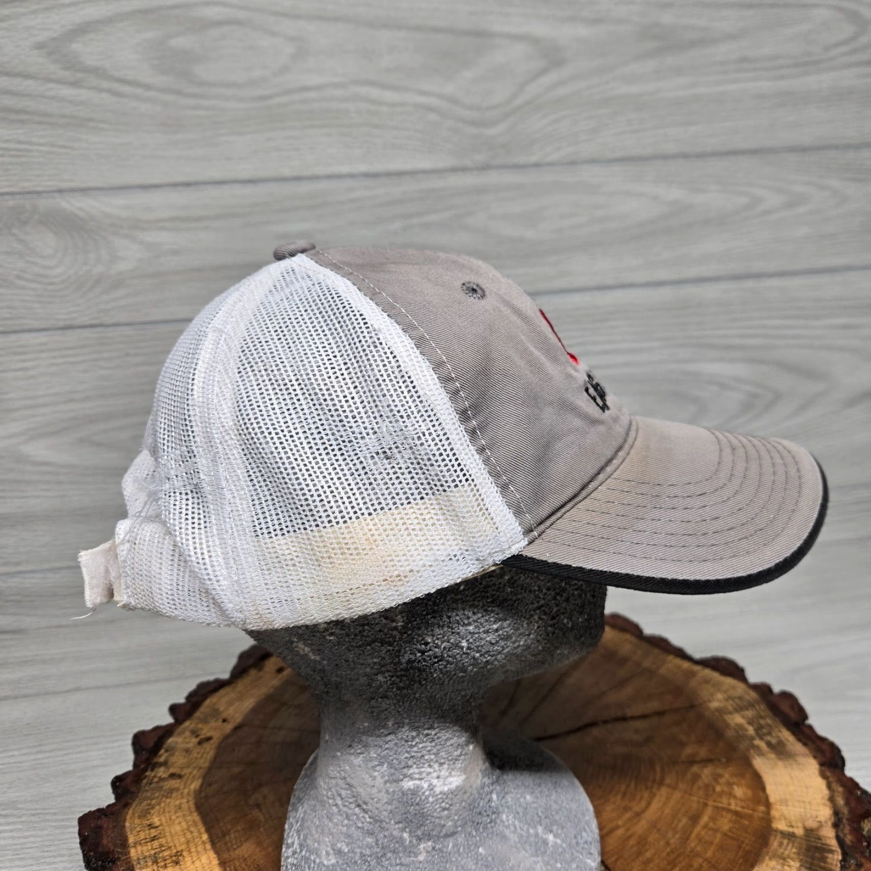 Vintage Vintage Bretmor Headwear Eagle Bay Pavers Logo Baseball Cap Gray Cotton Adjustable Men's Hat Size ONE SIZE - 2 Thumbnail