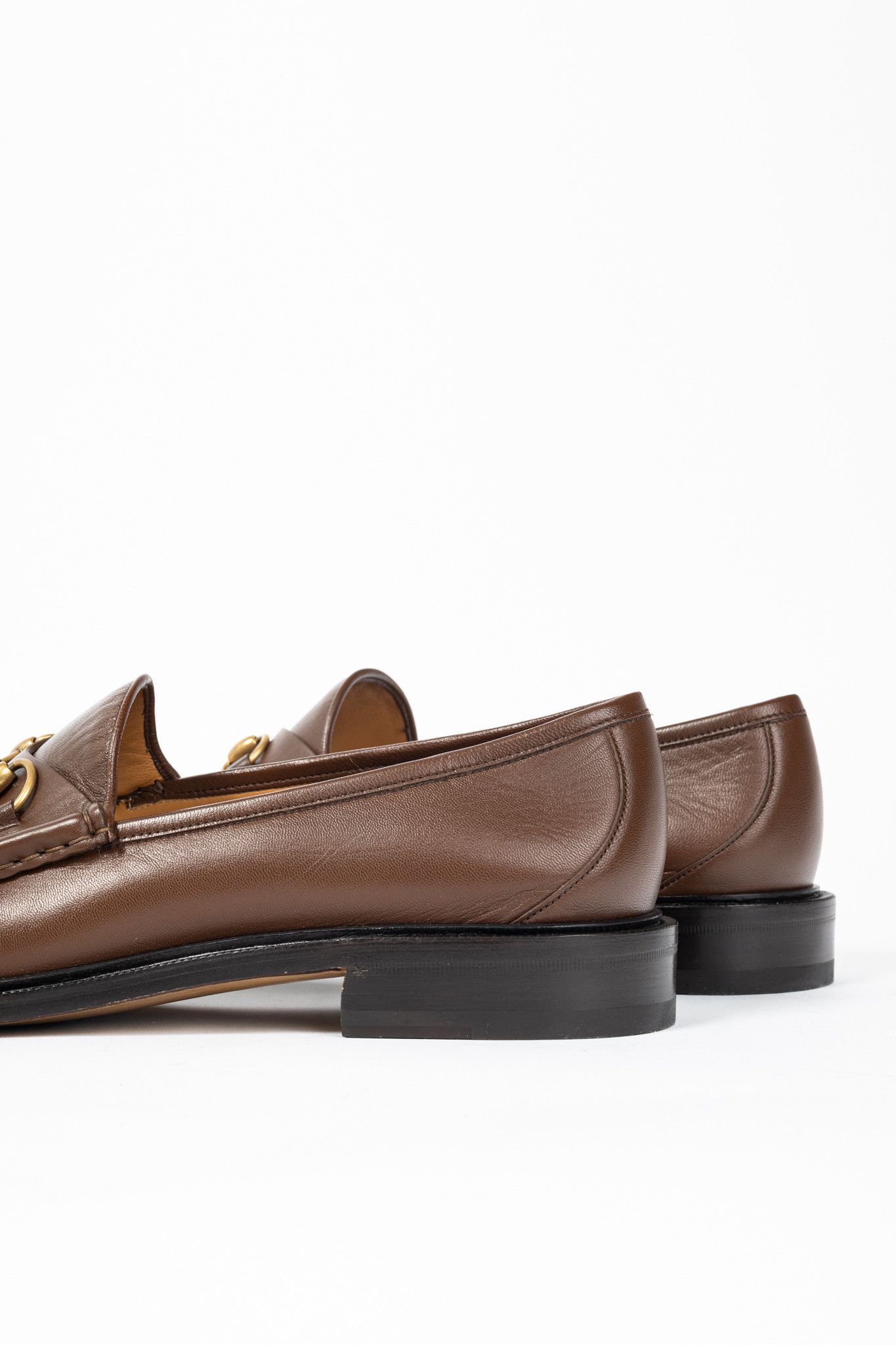 Gucci Gucci Wislet Brown Sugar Mandala Goat Horsebit Loafers Size US 15 / EU 48 - 8 Thumbnail