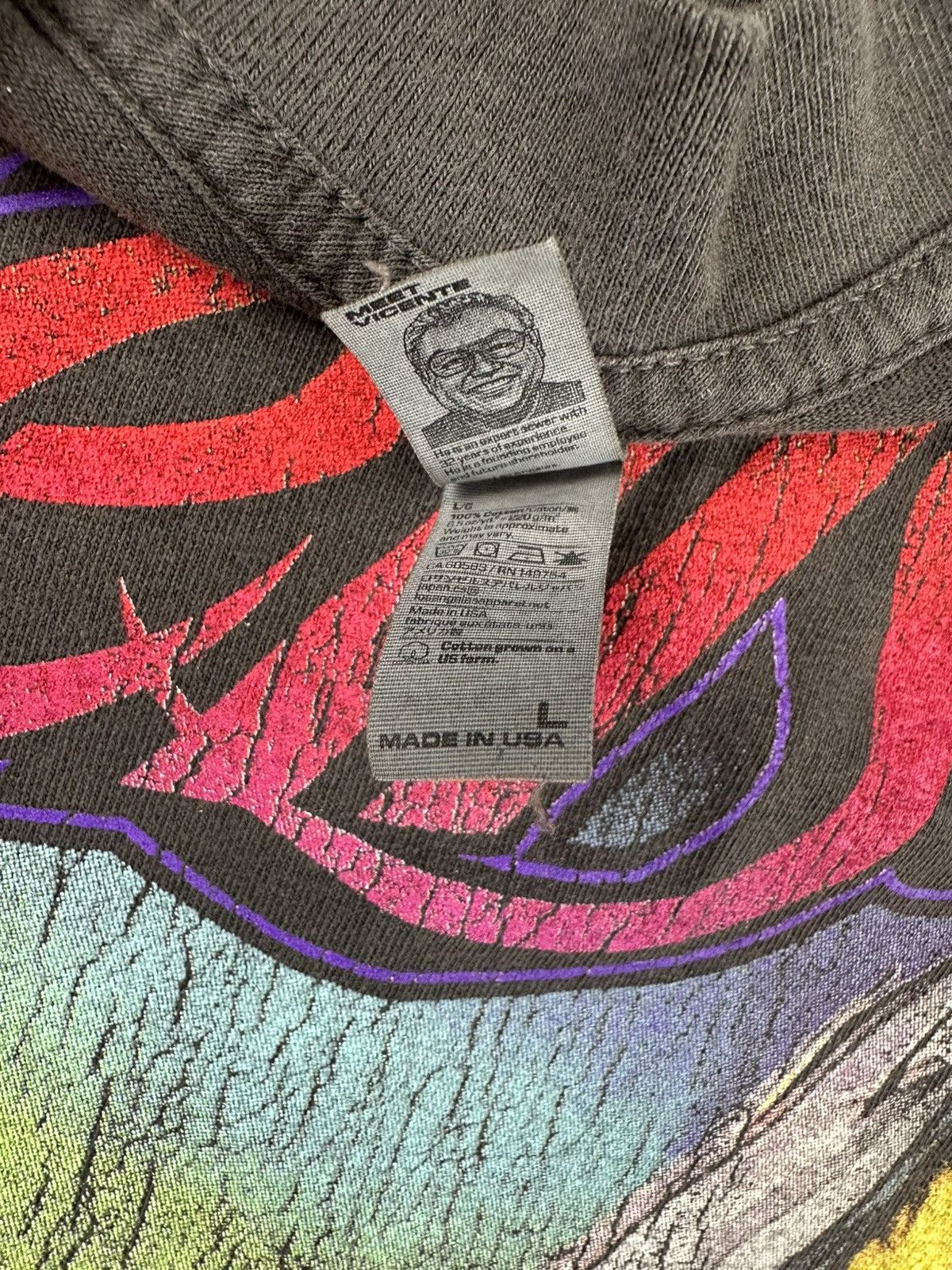 HELLSTAR Hellstar On Wings Of Fire T-shirt Size US L / EU 52-54 / 3 - 5 Thumbnail