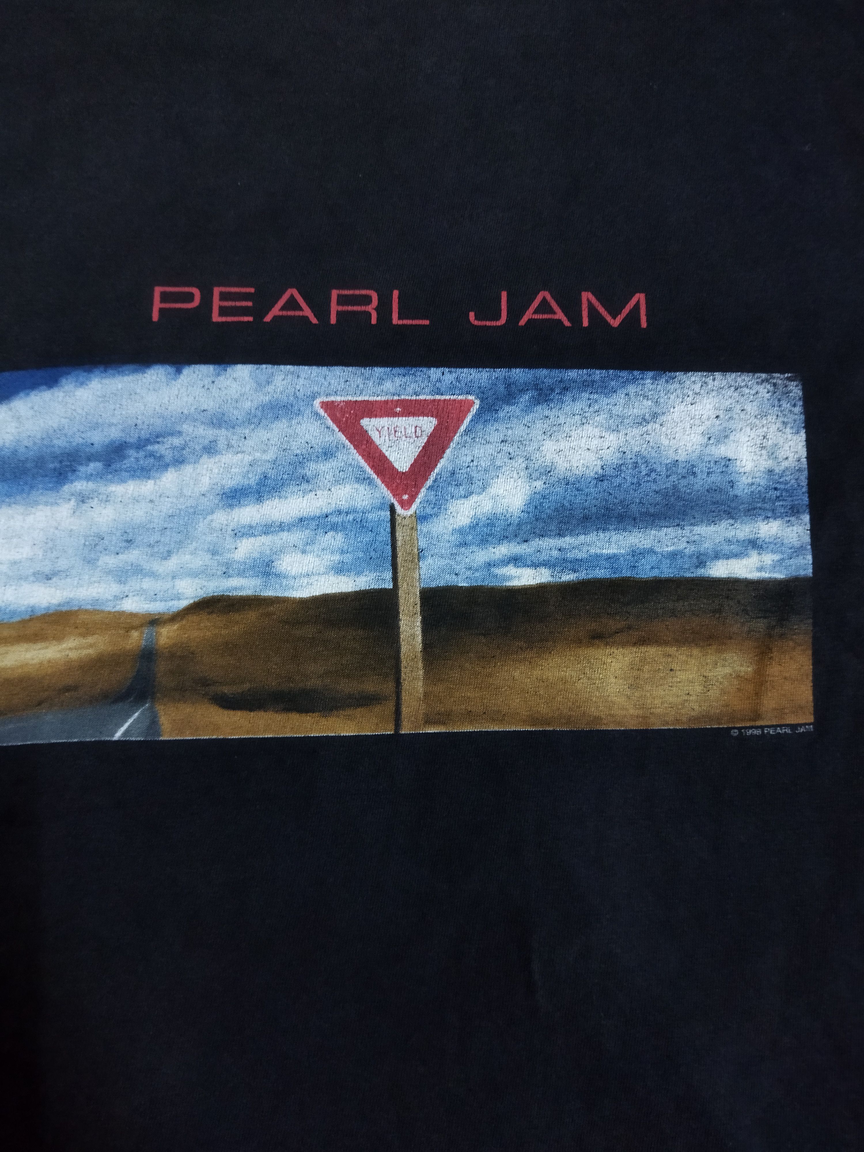 Band Tees × Vintage Vintage 1998 Pearl Jam Yield Tee Size US XL / EU 56 / 4 - 3 Thumbnail