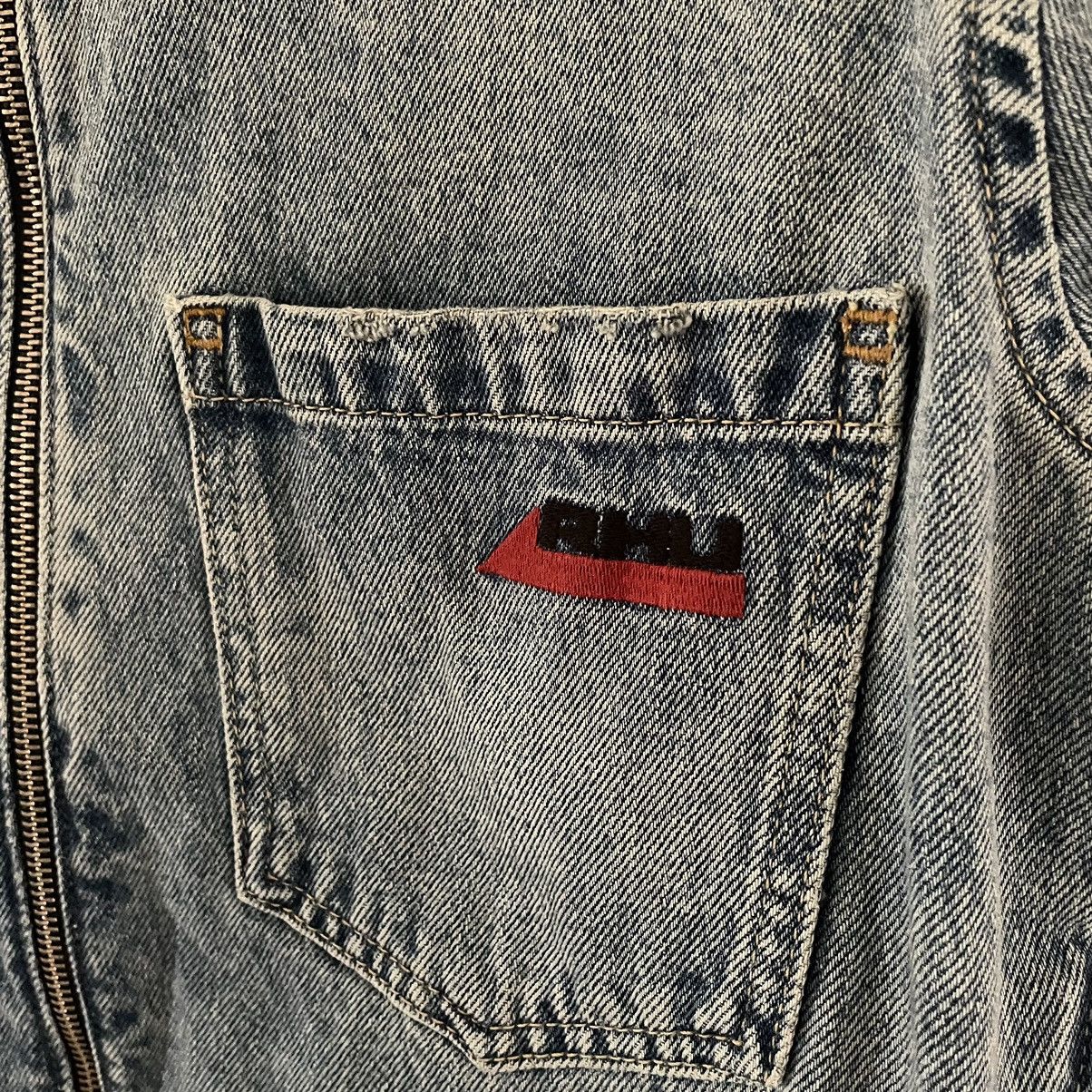 Rhude × Zara Cropped Denim Jacket Rhude x Zara Rhuigi Size US M / EU 48-50 / 2 - 4 Thumbnail