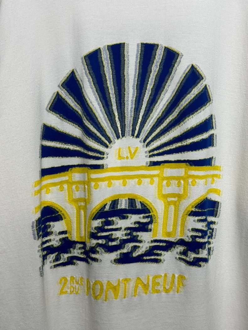 Louis Vuitton Louis Vuitton SS 24 Letter Tower Knit Short Sleeve Size US XL / EU 56 / 4 - 6 Thumbnail
