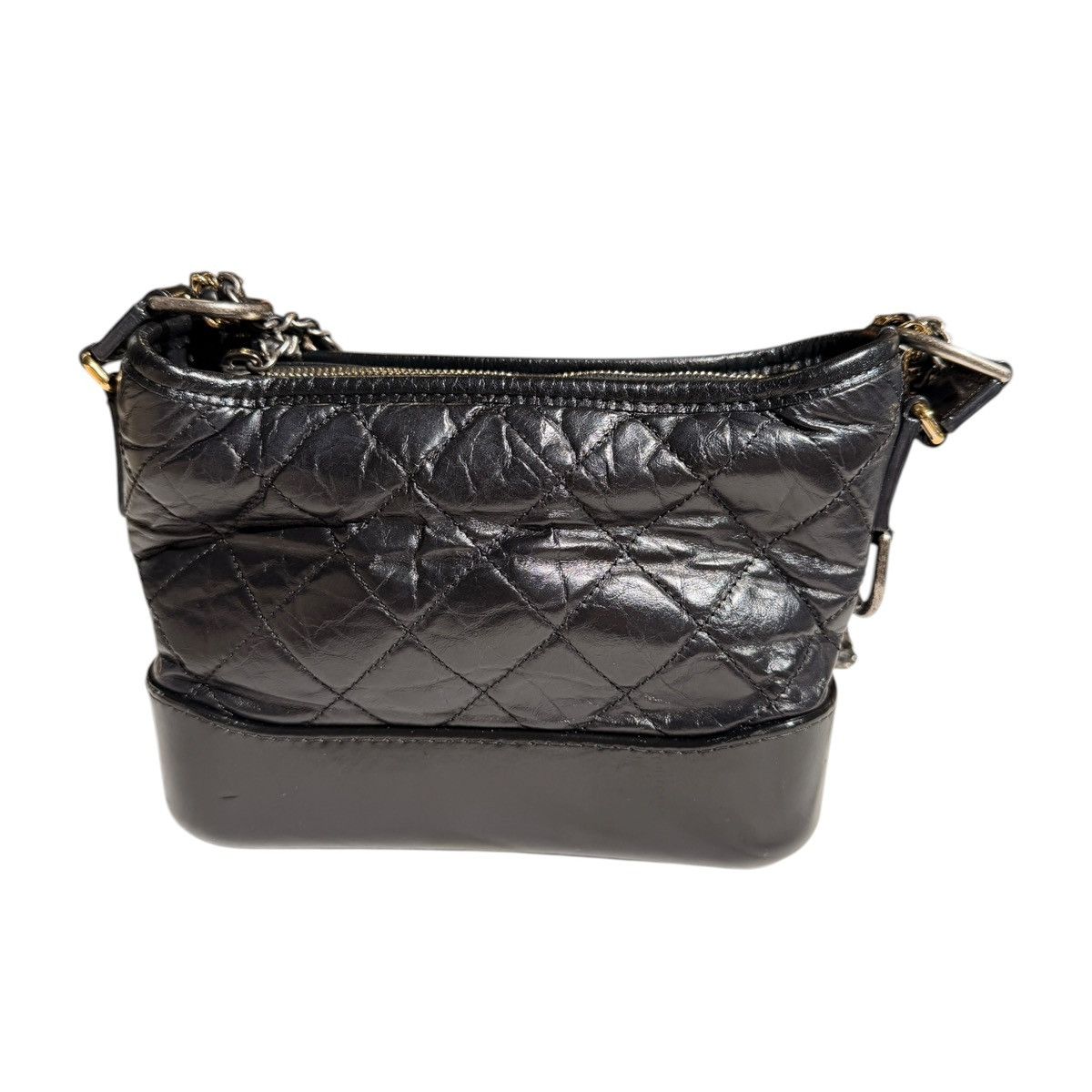 Chanel Gabrielle embellished quilted chainlink hobo Size ONE SIZE - 7 Thumbnail