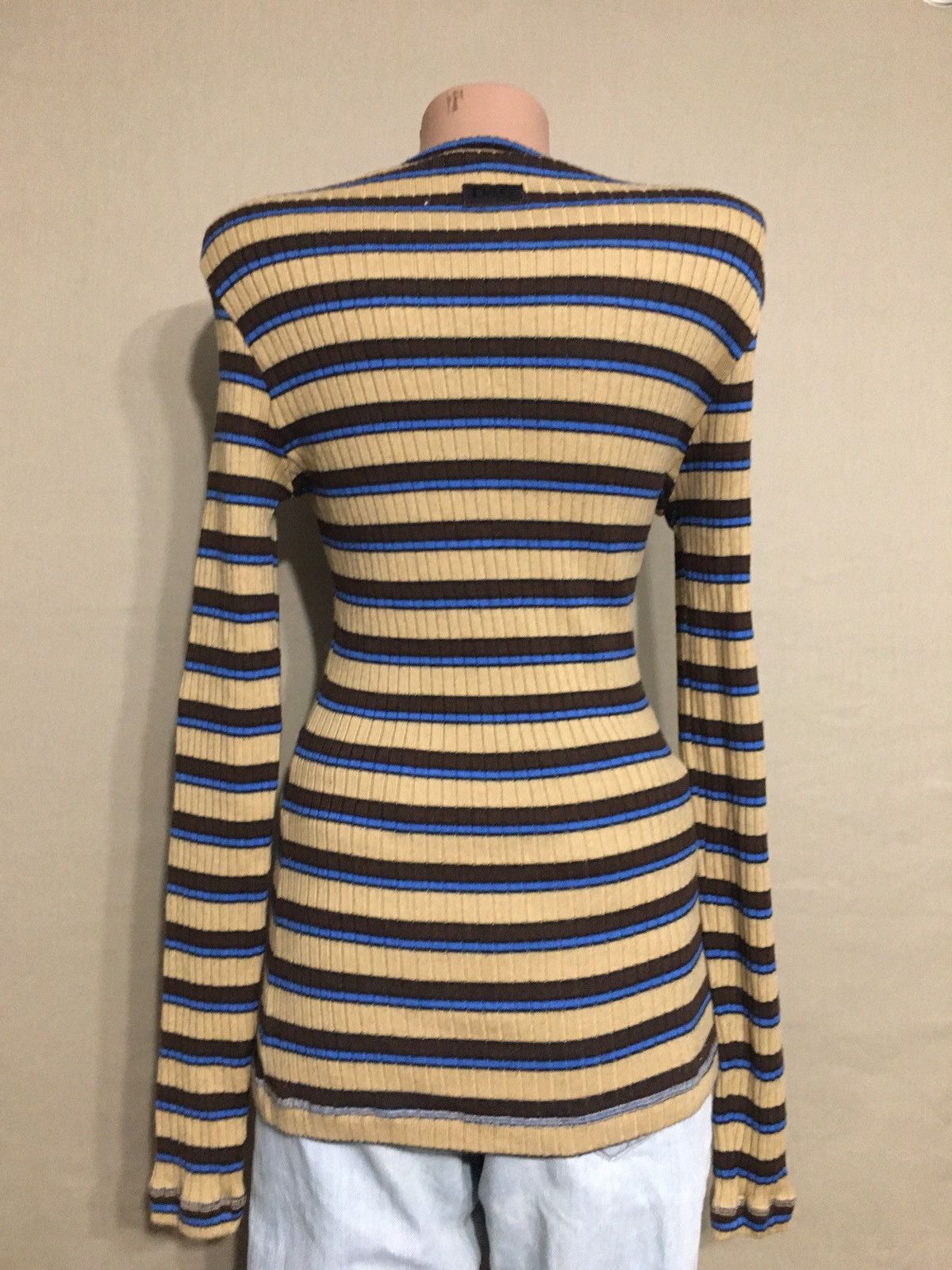 Dolce & Gabbana Dolce & Gabbana Wool Blend Striped Womens Sweater Size S / US 4 / IT 40 - 5 Thumbnail