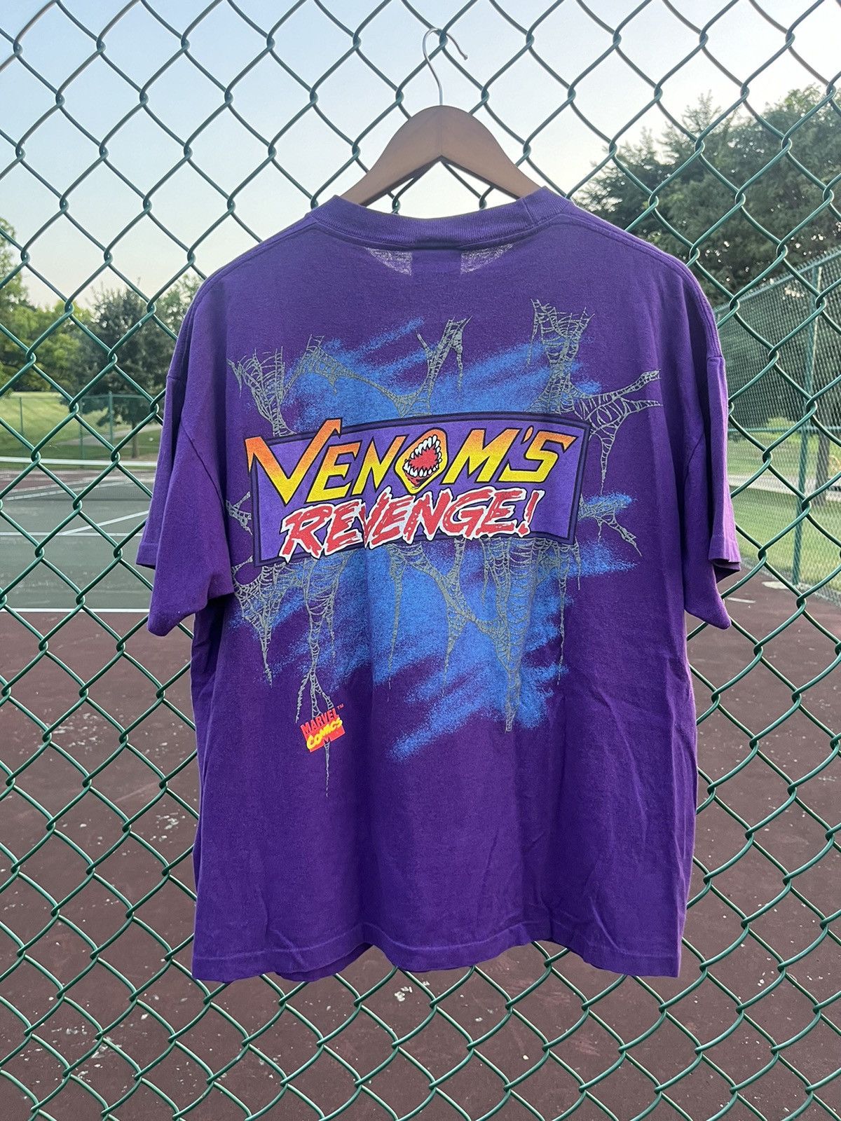 Marvel Comics × Vintage SUPER RARE Marvel Spider-Man t shirt Size US L / EU 52-54 / 3 - 2 Thumbnail
