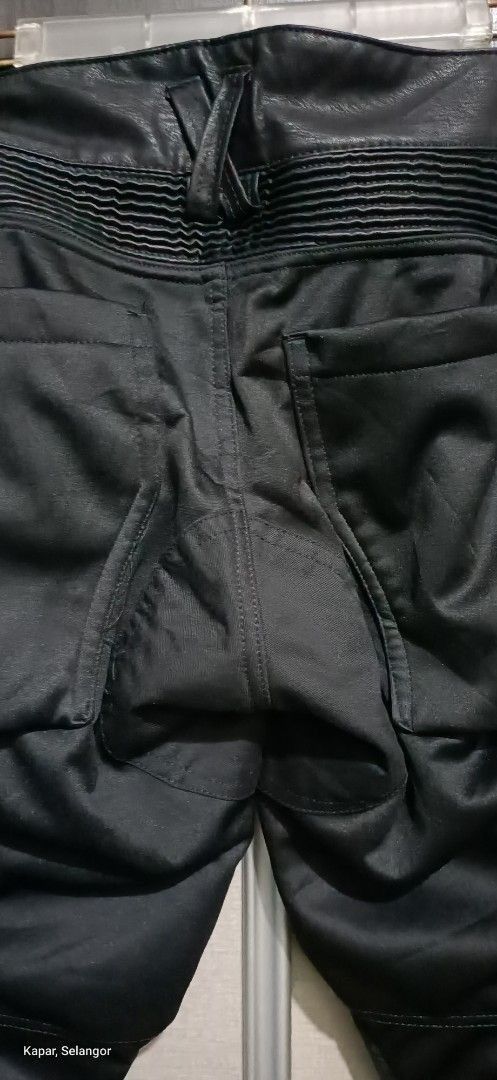 Japanese Brand Fieldcore biker pants faux leather Size US 32 / EU 48 - 5 Thumbnail