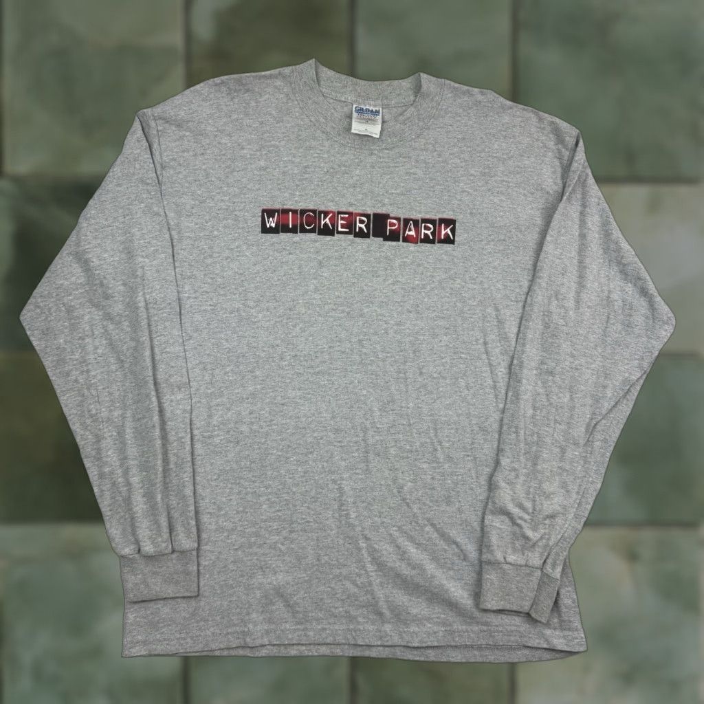 Gildan VINTAGE Gildan Wicker Park Movie Promo T-Shirt Adult XL Gray Long Sleeve Y2K Mens Size US XL / EU 56 / 4 - 1 Thumbnail