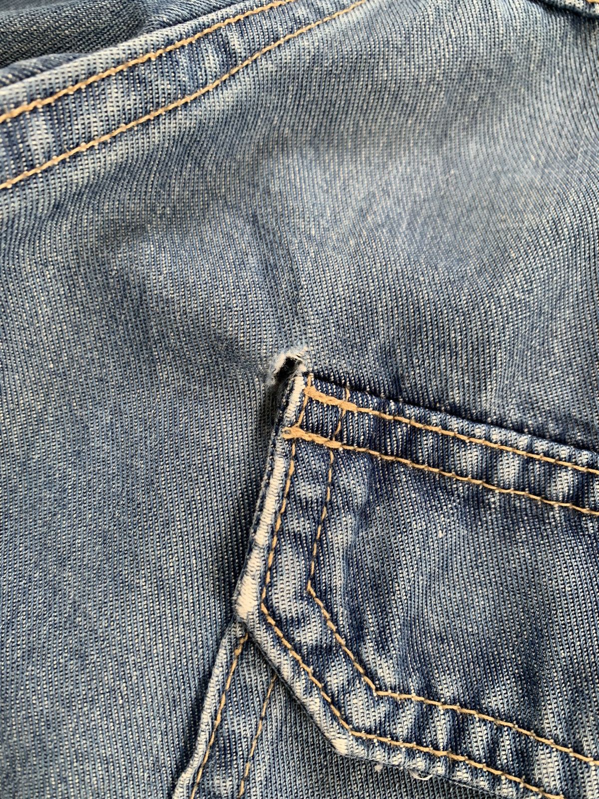 Japanese Brand Bobson Jeans Pleated Centre Jacket Made in Japan Size US M / EU 48-50 / 2 - 9 Thumbnail