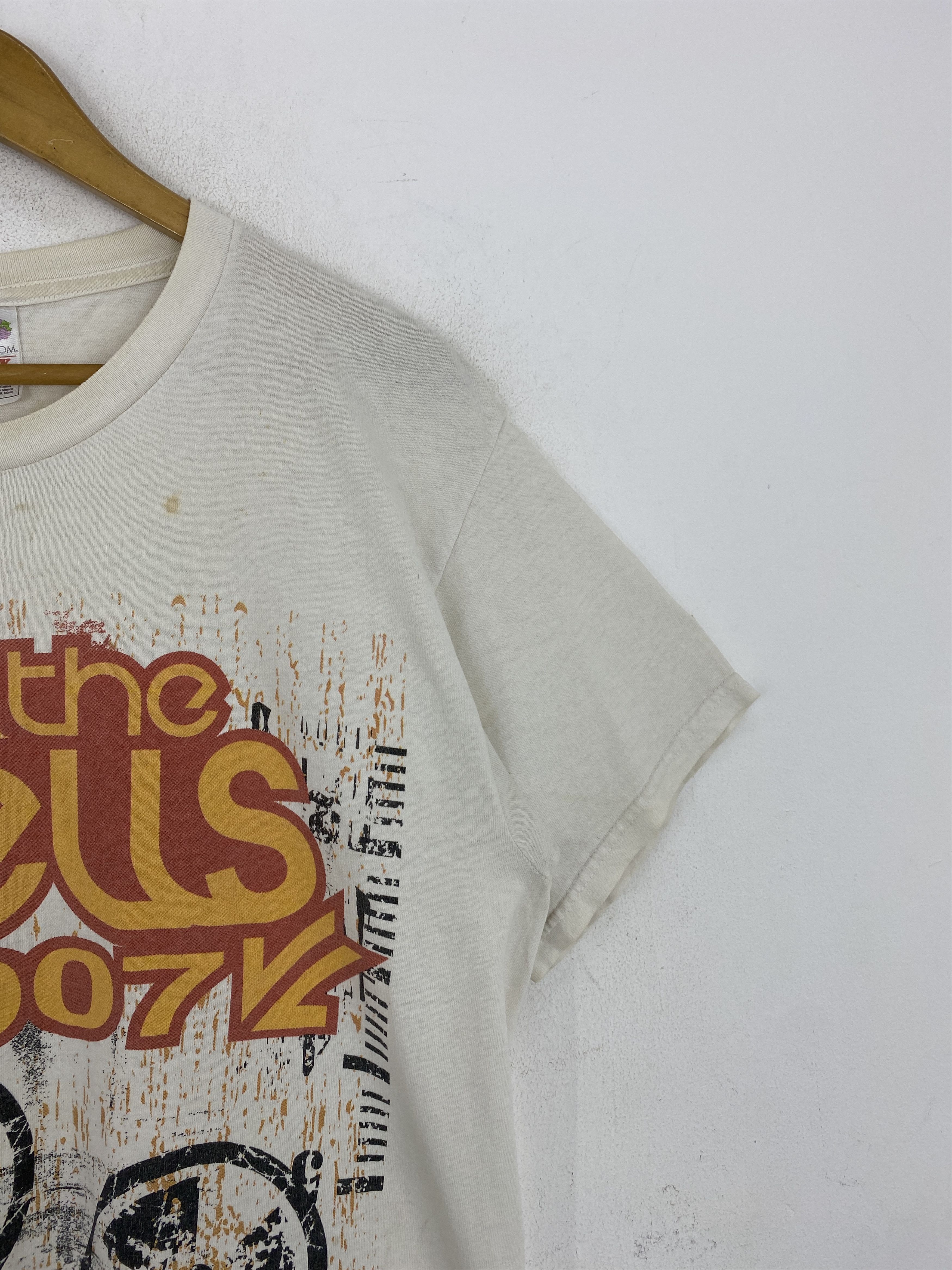 Band Tees × Fruit Of The Loom × Vintage Vintage 2007 Rock The Bells RATM Wu Tang Tshirt TA0602 Size US L / EU 52-54 / 3 - 11 Thumbnail