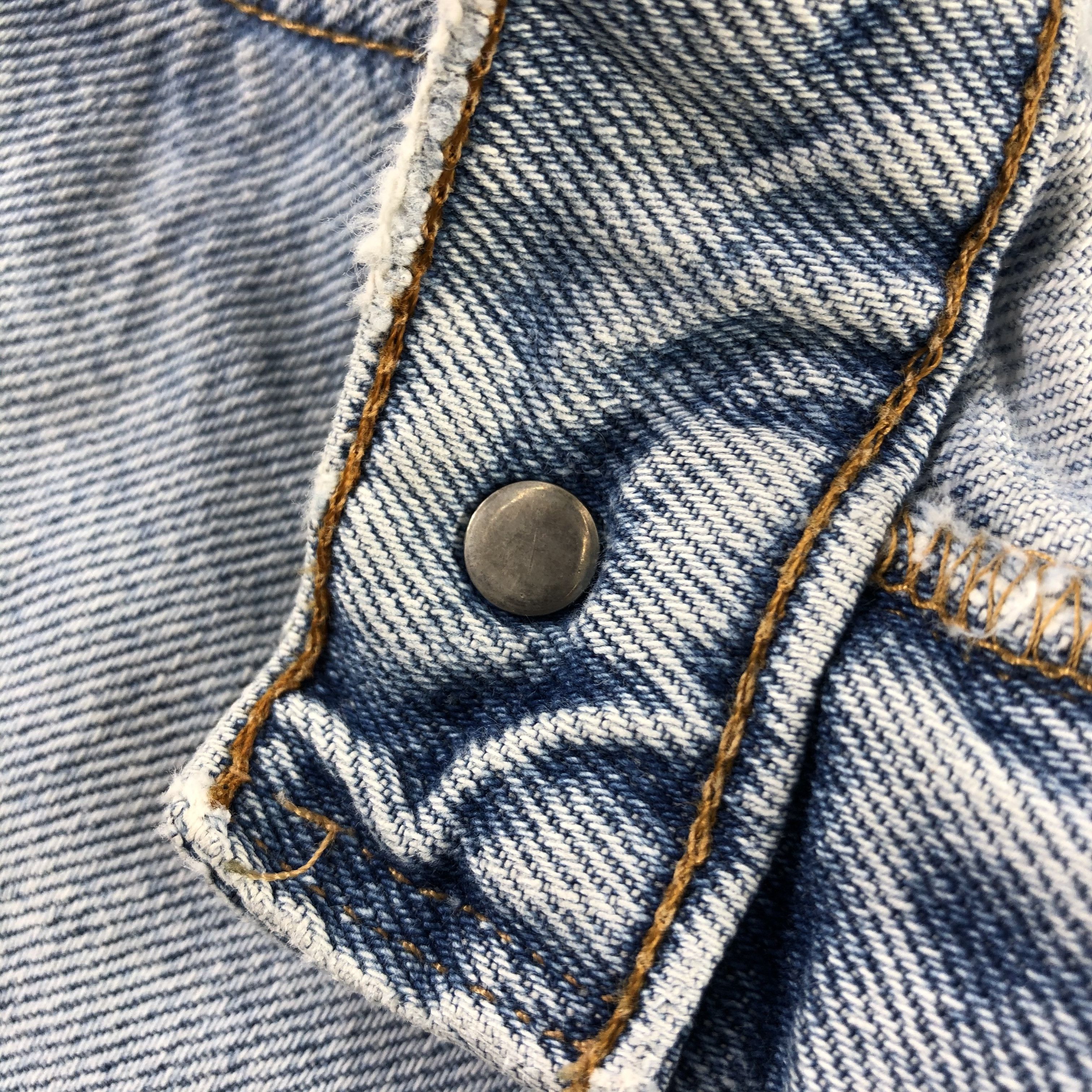 Levi's Vintage 90s Levi's 512 Jeans Light wash Denim size 25x28 Size 25" / US 0 / IT 36 - 9 Thumbnail
