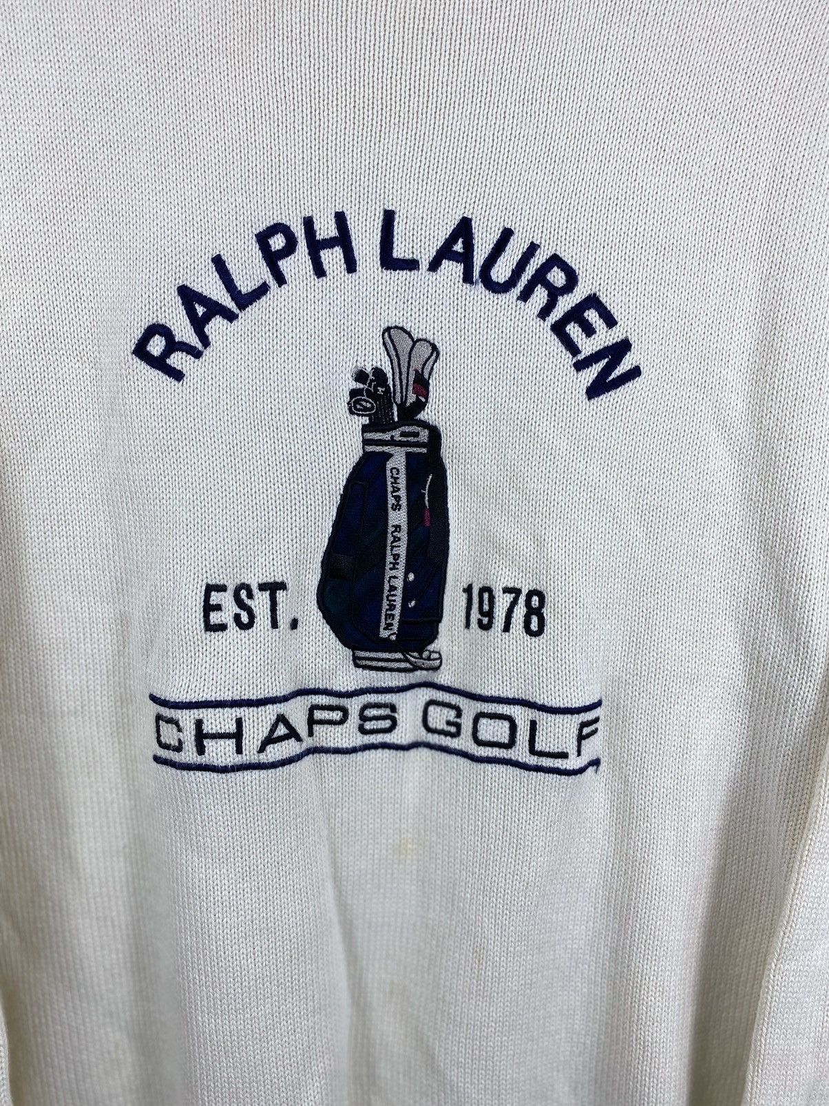 Chaps Ralph Lauren × Polo Ralph Lauren × Vintage “RARE” Vintage Polo Ralph Lauren Chaps Golf Knitwear Size US M / EU 48-50 / 2 - 2 Thumbnail