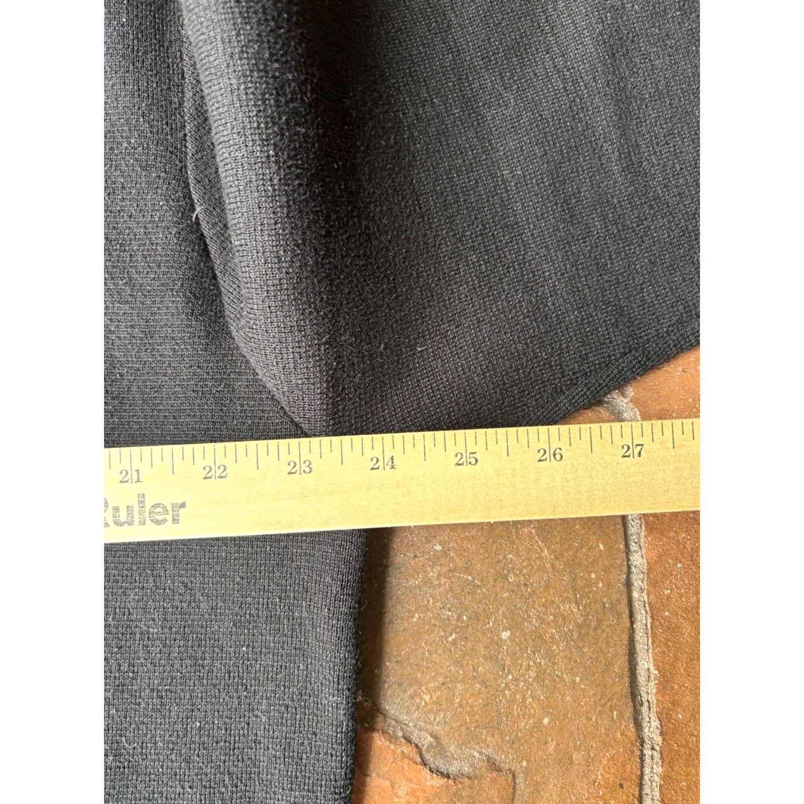 ESPIRIT Spirit airlines Sweater L Black Full Zip Cardigan Women Pockets Size L / US 10 / IT 46 - 4 Thumbnail