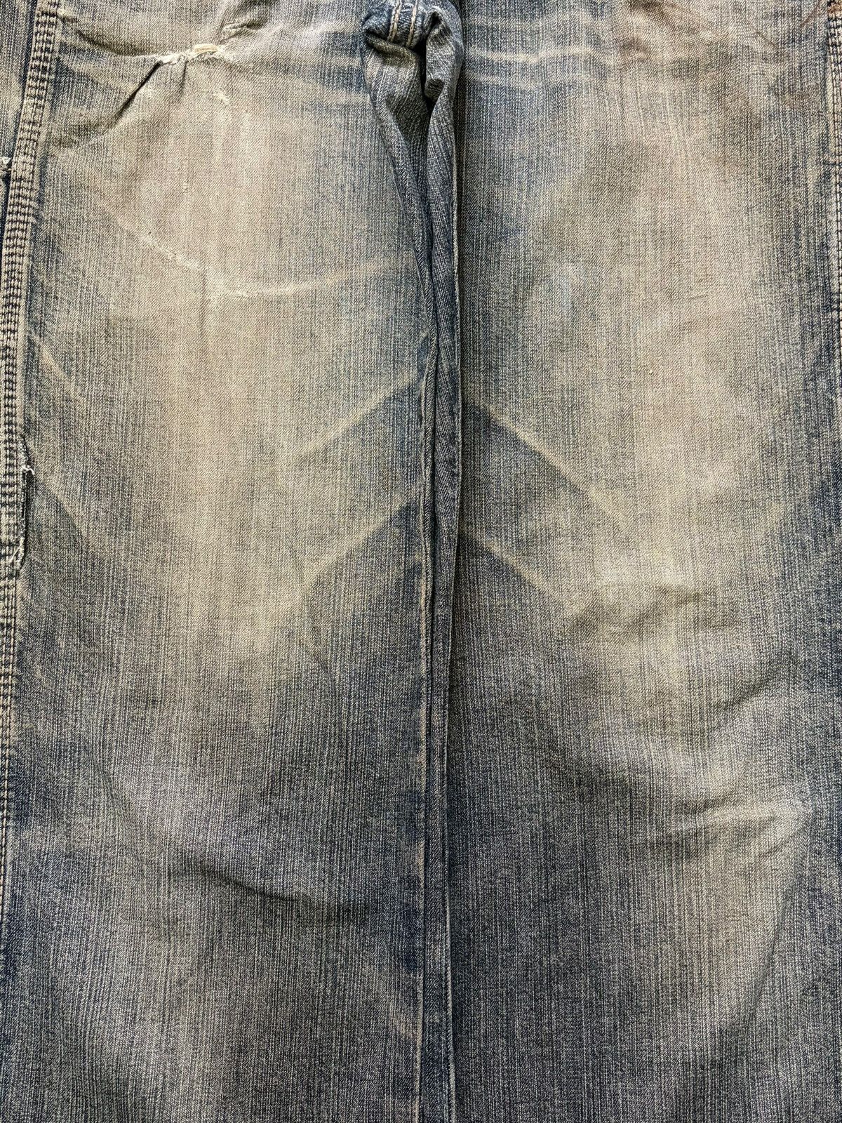 Edwin Vintage Japanese Brand Mud Wash Carpenter Distress Jeans Size 28" / US 6 / IT 42 - 5 Thumbnail