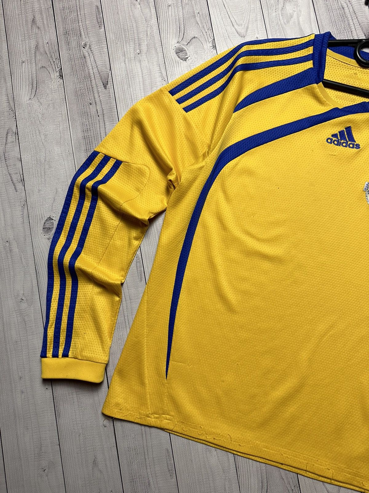 Vintage Vintage adidas Ukraine soccer jersey long sleeve S Size US S / EU 44-46 / 1 - 2 Thumbnail