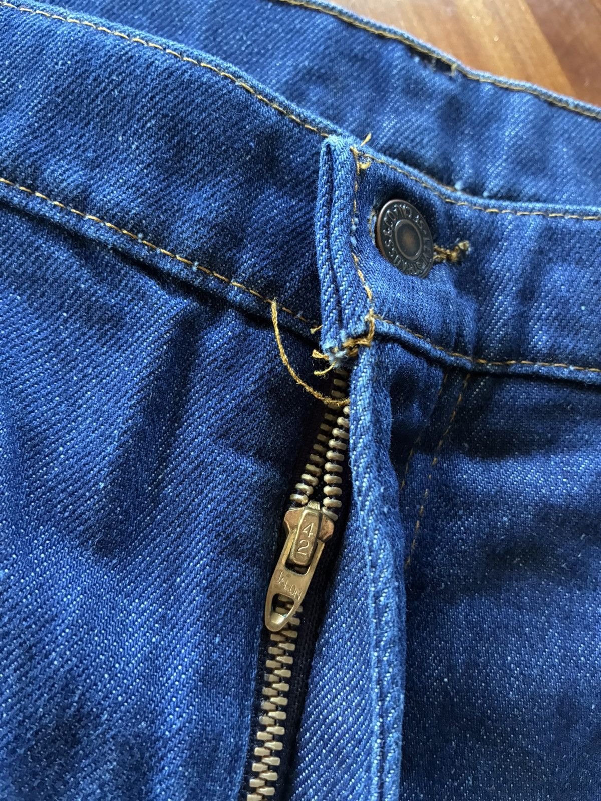 Levi's Vintage 1970’s Levis orange tab flannel lined bootcut jeans Size US 38 / EU 54 - 6 Thumbnail