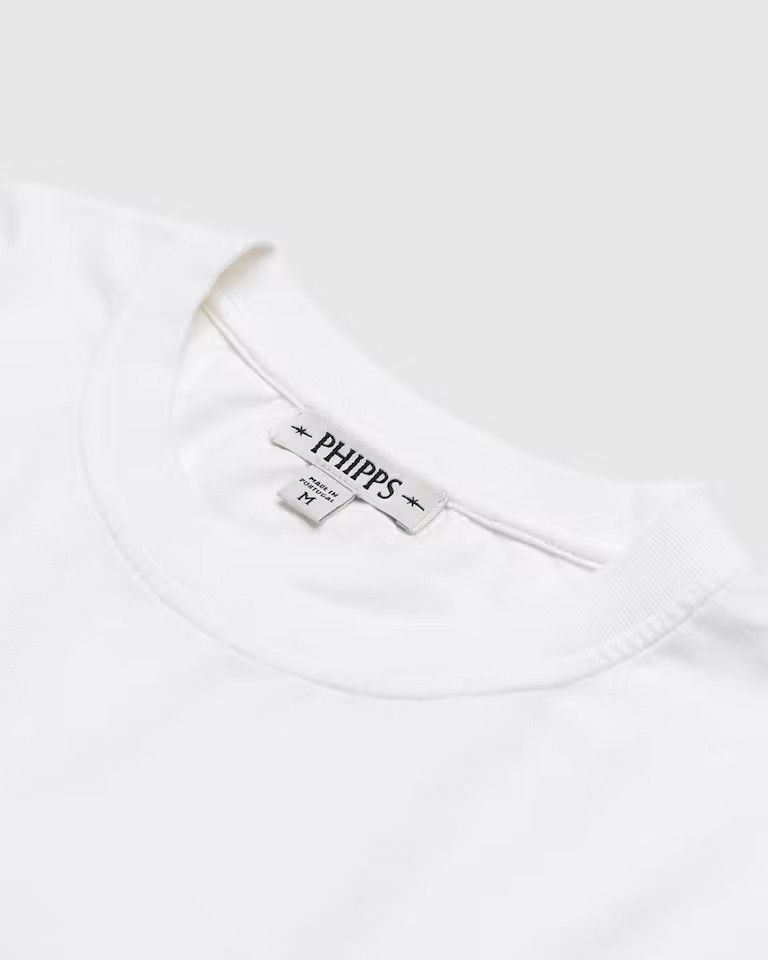 Phipps o1mle1025 Classic Logo Long Sleeve T-Shirt in White Size US M / EU 48-50 / 2 - 4 Thumbnail